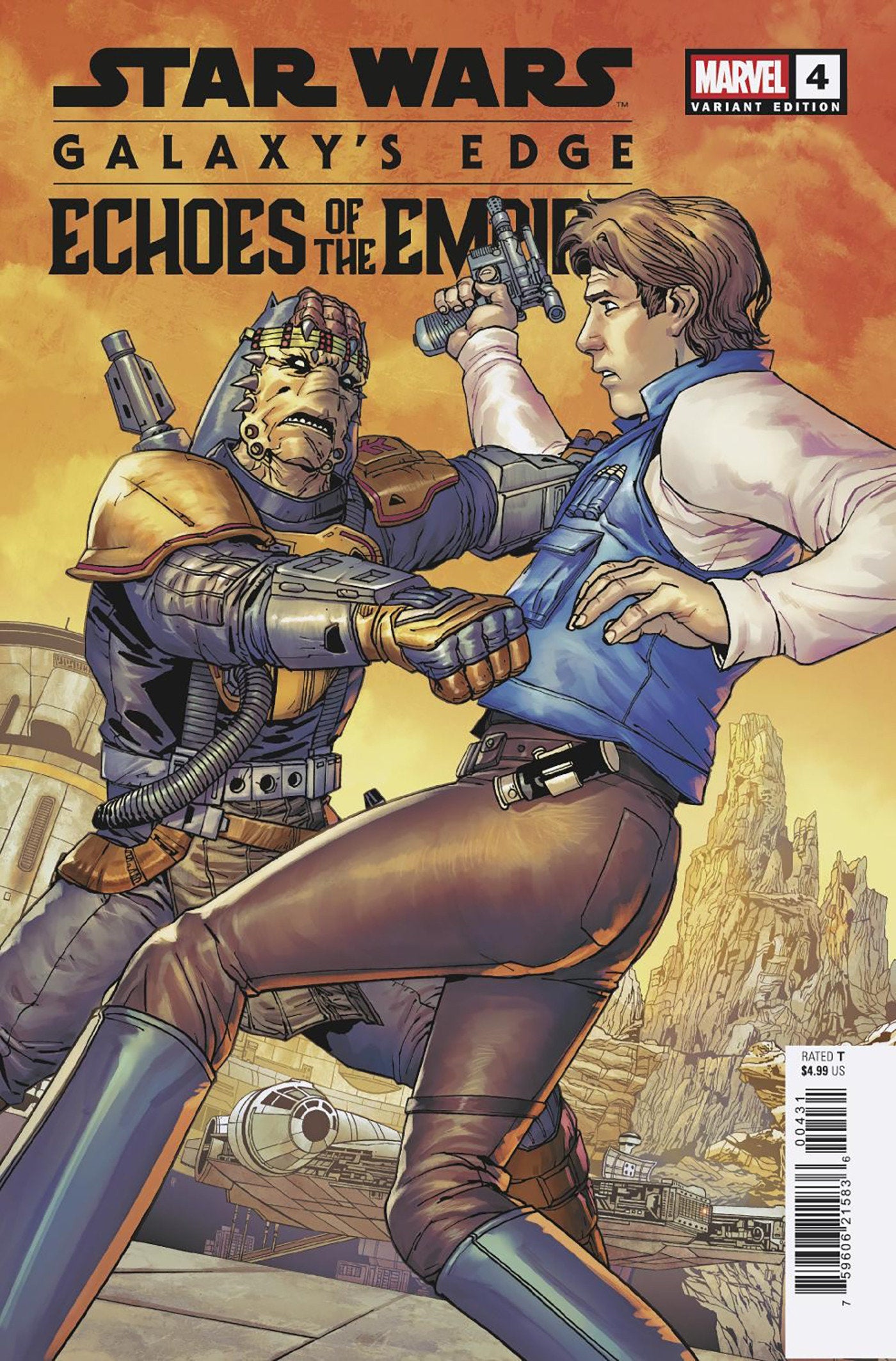 STAR WARS: GALAXY'S EDGE - ECHOES OF THE EMPIRE #4 GIUSEPPE CAMUNCOLI VARIANT (Pre-Order by 06/15/26 | Est. In-Store: 07/15/26 | Ships after release)