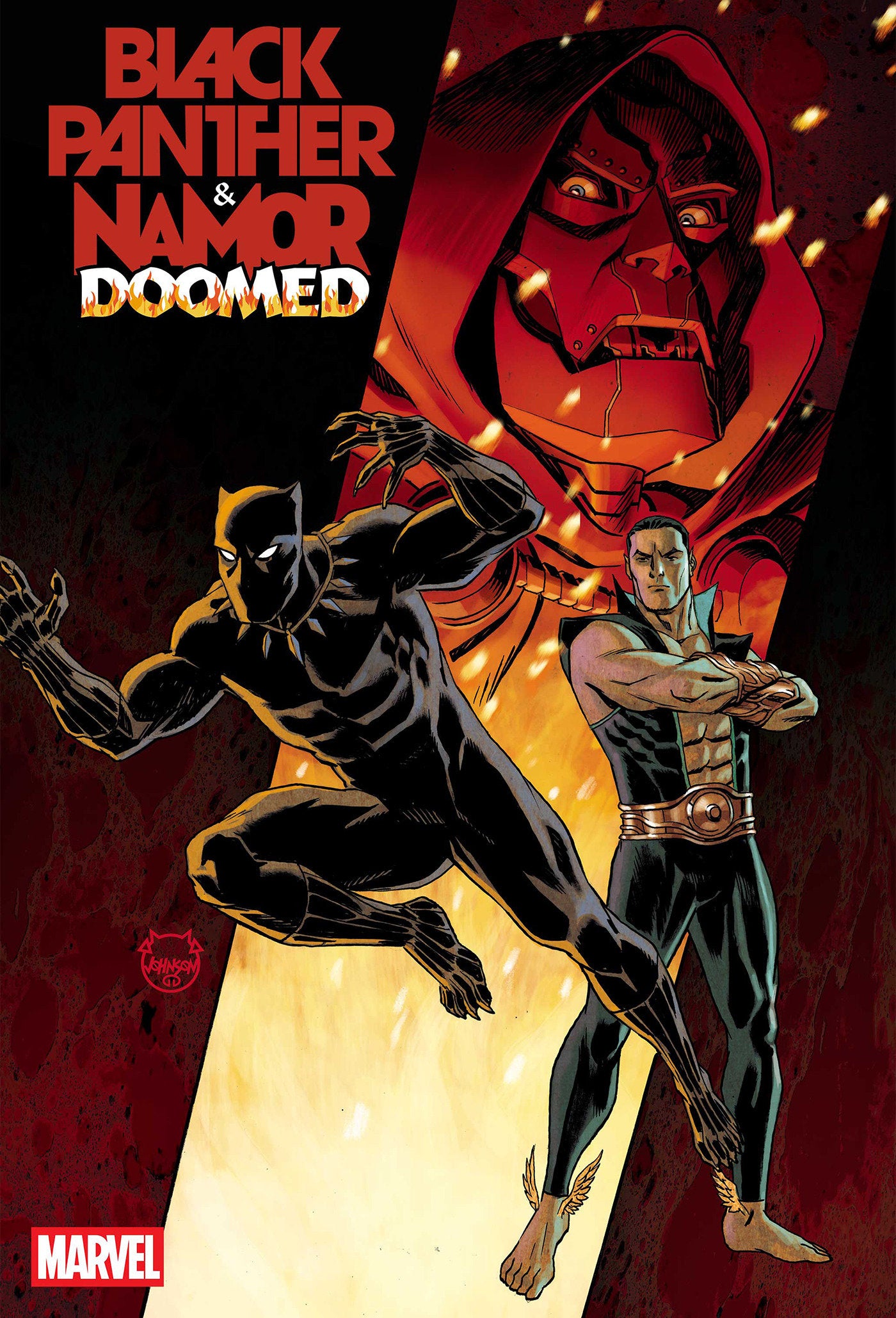 BLACK PANTHER/NAMOR: DOOMED #1 (Pre-Order by 08/03/26 | Est. In-Store: 09/02/26 | Ships after release)