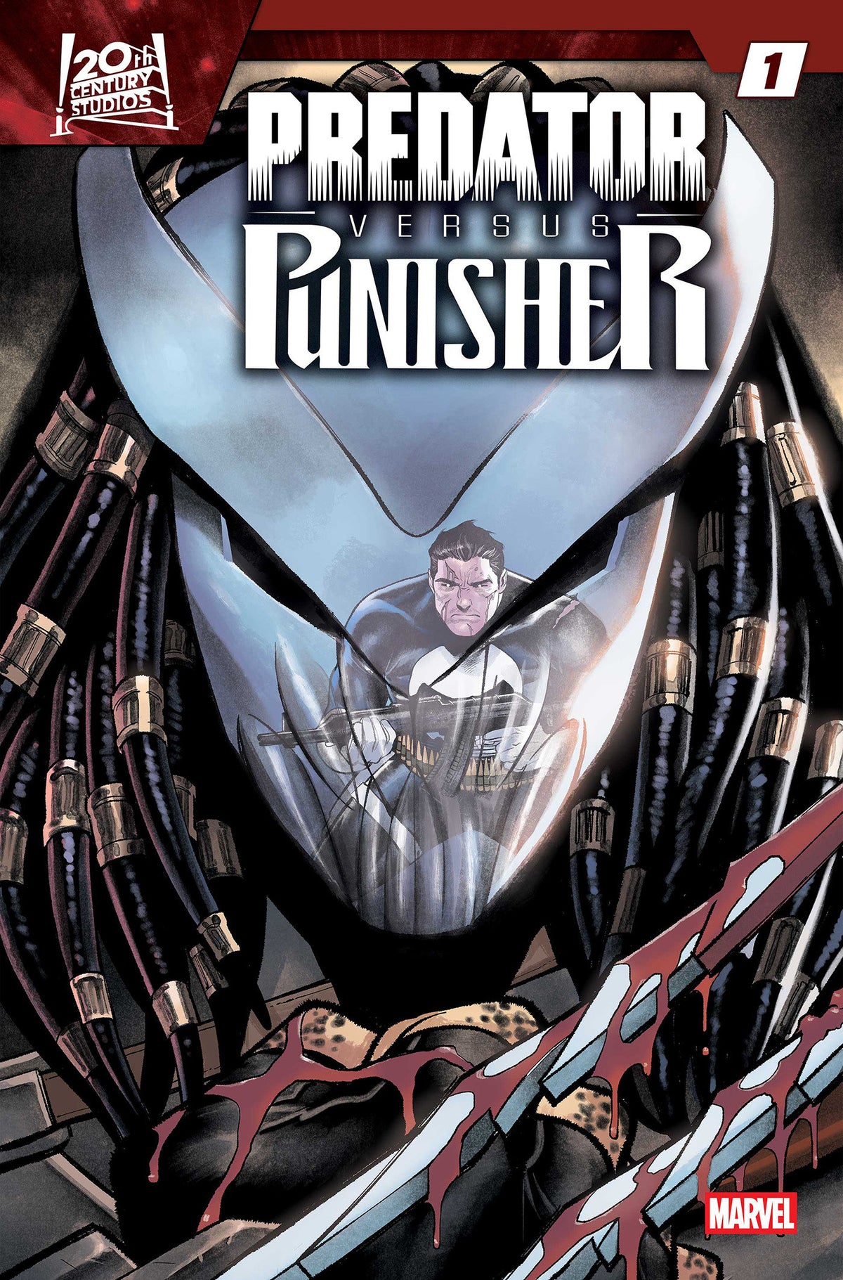 PREDATOR VS. PUNISHER #1 COVER F MARTIN COCCOLO FOIL VARIANT (Pre-Order by 09/21/26 | Est. In-Store: 11/11/26 | Ships after release)