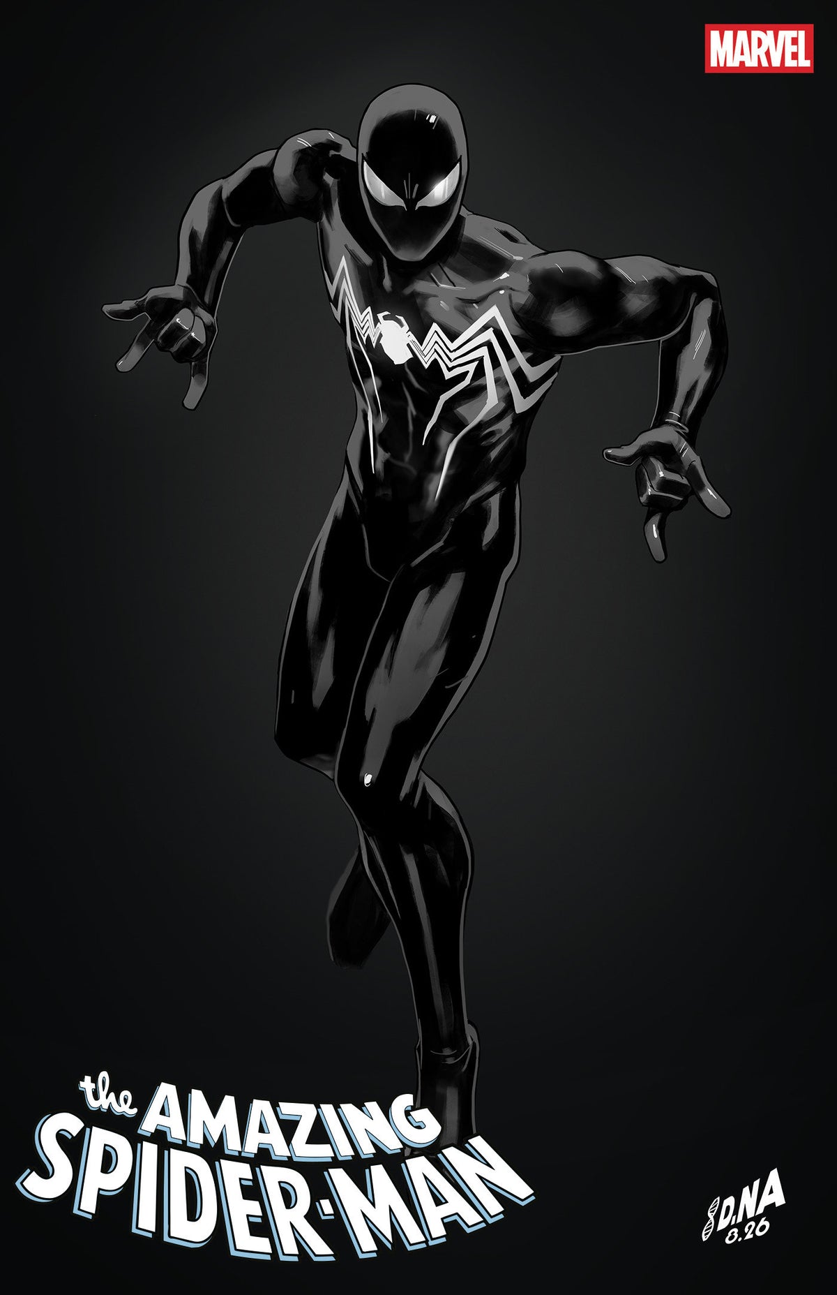 AMAZING SPIDER-MAN #1005 DAVID NAKAYAMA COLOR BLOCK BLACK VARIANT (Pre-Order by 11/02/26 | Est. In-Store: 12/09/26 | Ships after release)