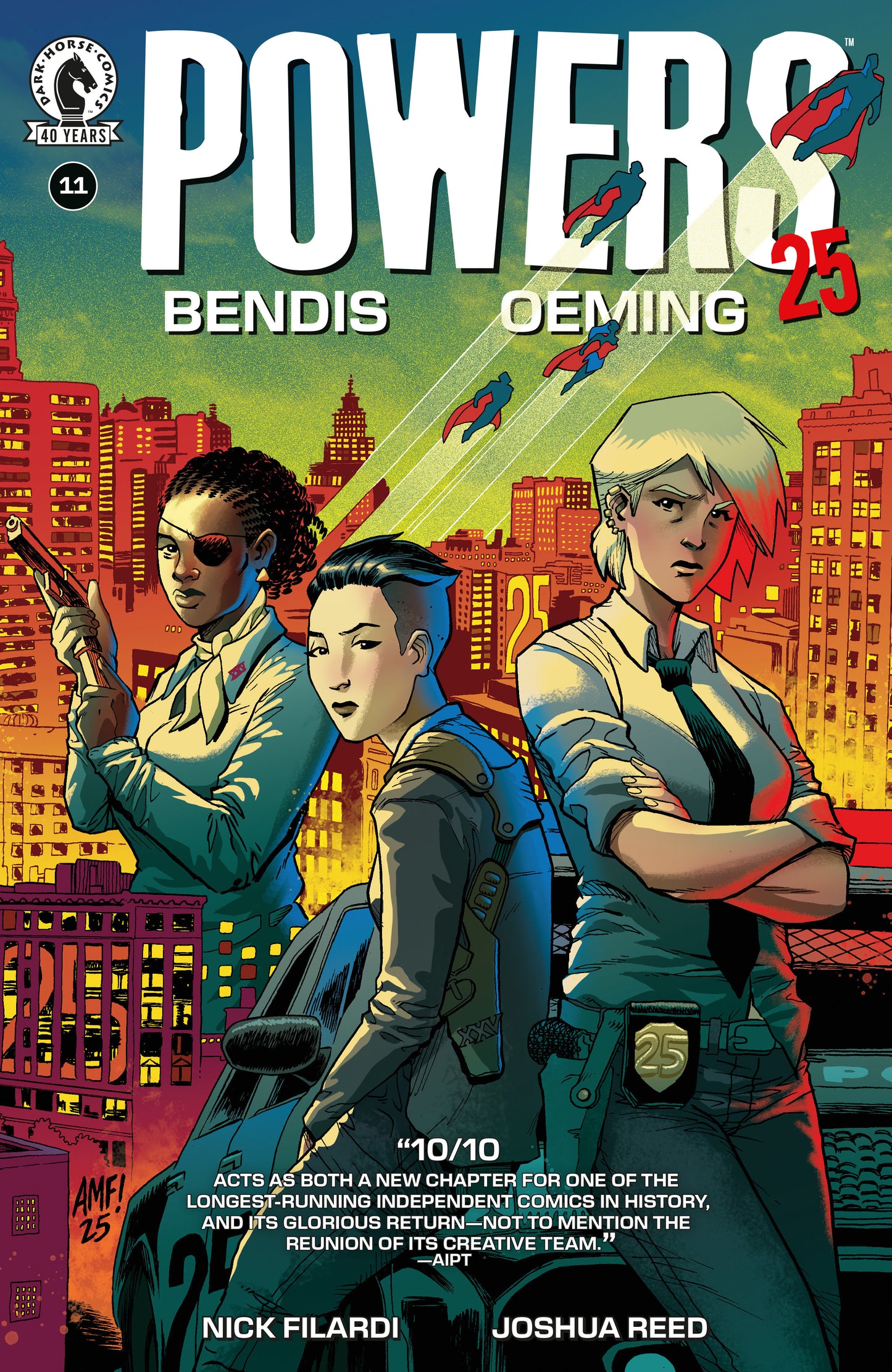 Powers 25 #11 (CVR B) (Tony Fleecs) (Pre-Order by 06/29/26 | Est. In-Store: 07/22/26 | Ships after release)