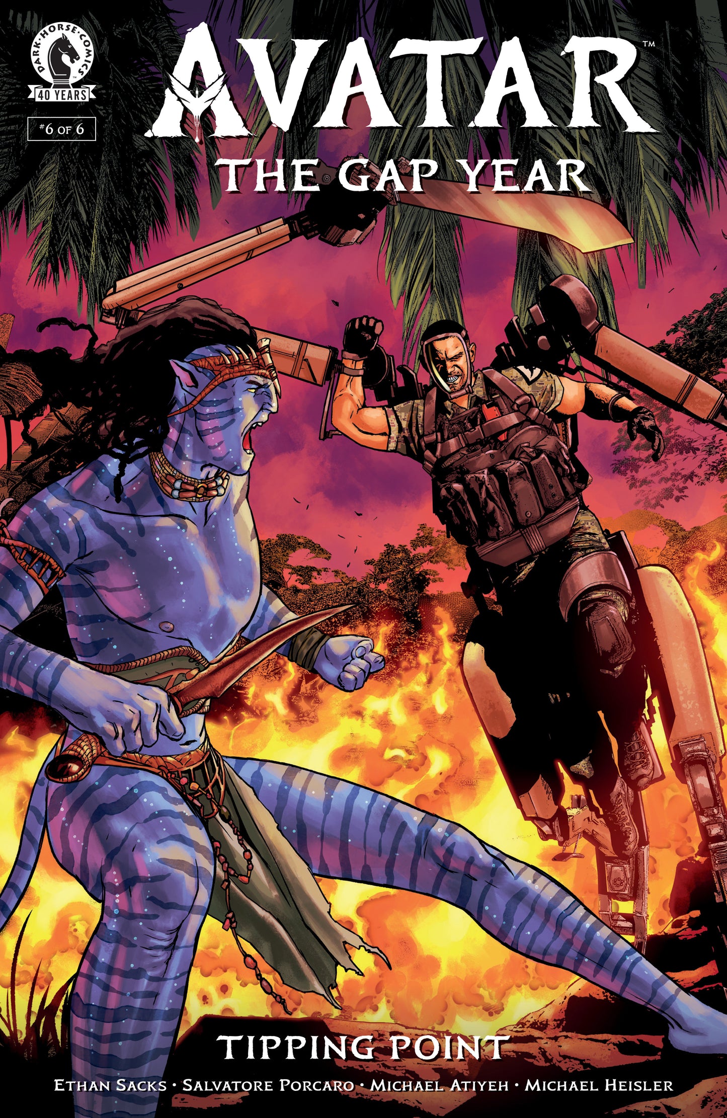 Avatar: The Gap Year--Tipping Point #6 (CVR A) (Salvatore Porcaro) (Order By 03/09/26) (Estimated In Store By 04/01/26)