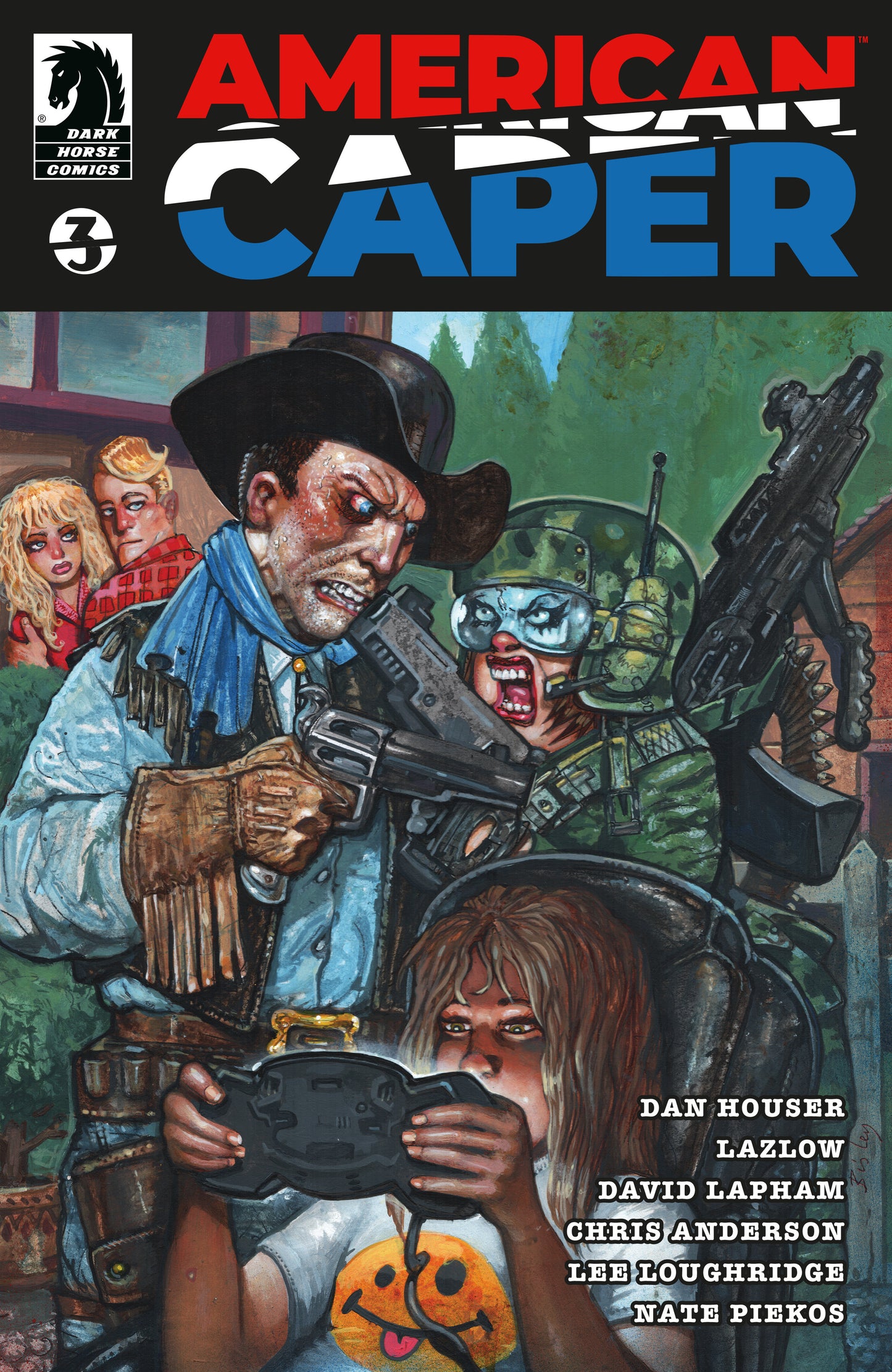 American Caper #3 (CVR B) (Simon Bisley) (Order By 12/29/25) (Estimated In Store By 01/21/26)