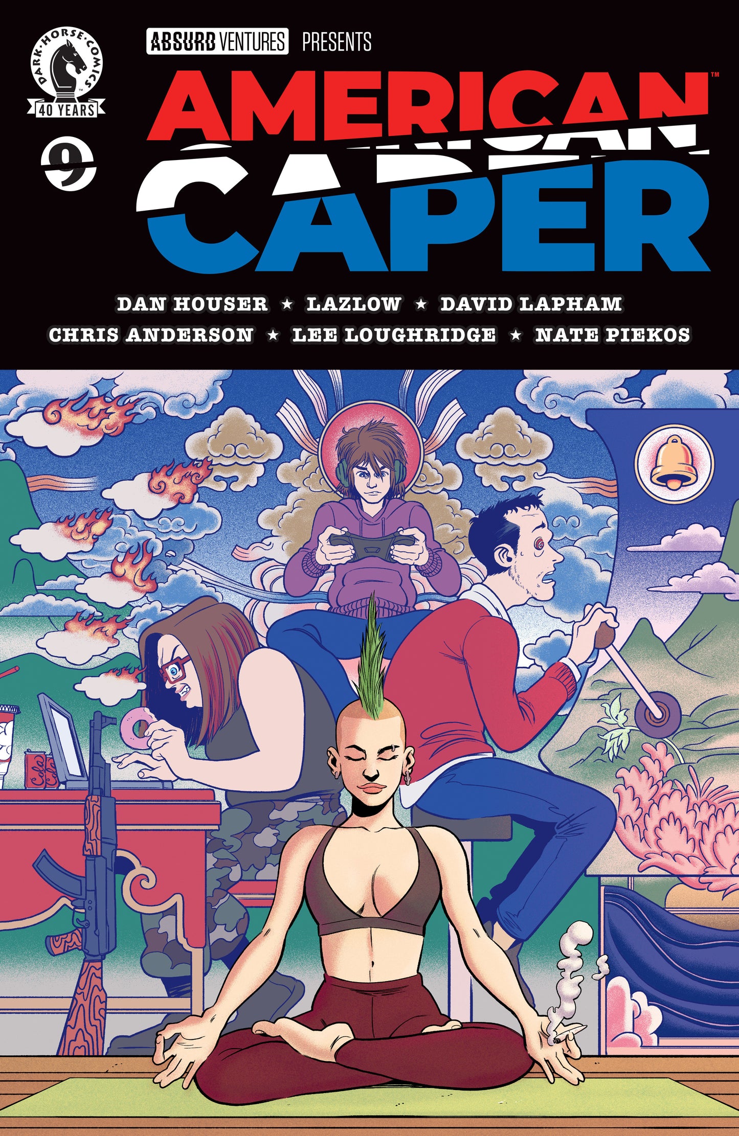 American Caper #9 (CVR A) (Tyler Boss) (Pre-Order by 06/29/26 | Est. In-Store: 07/22/26 | Ships after release)