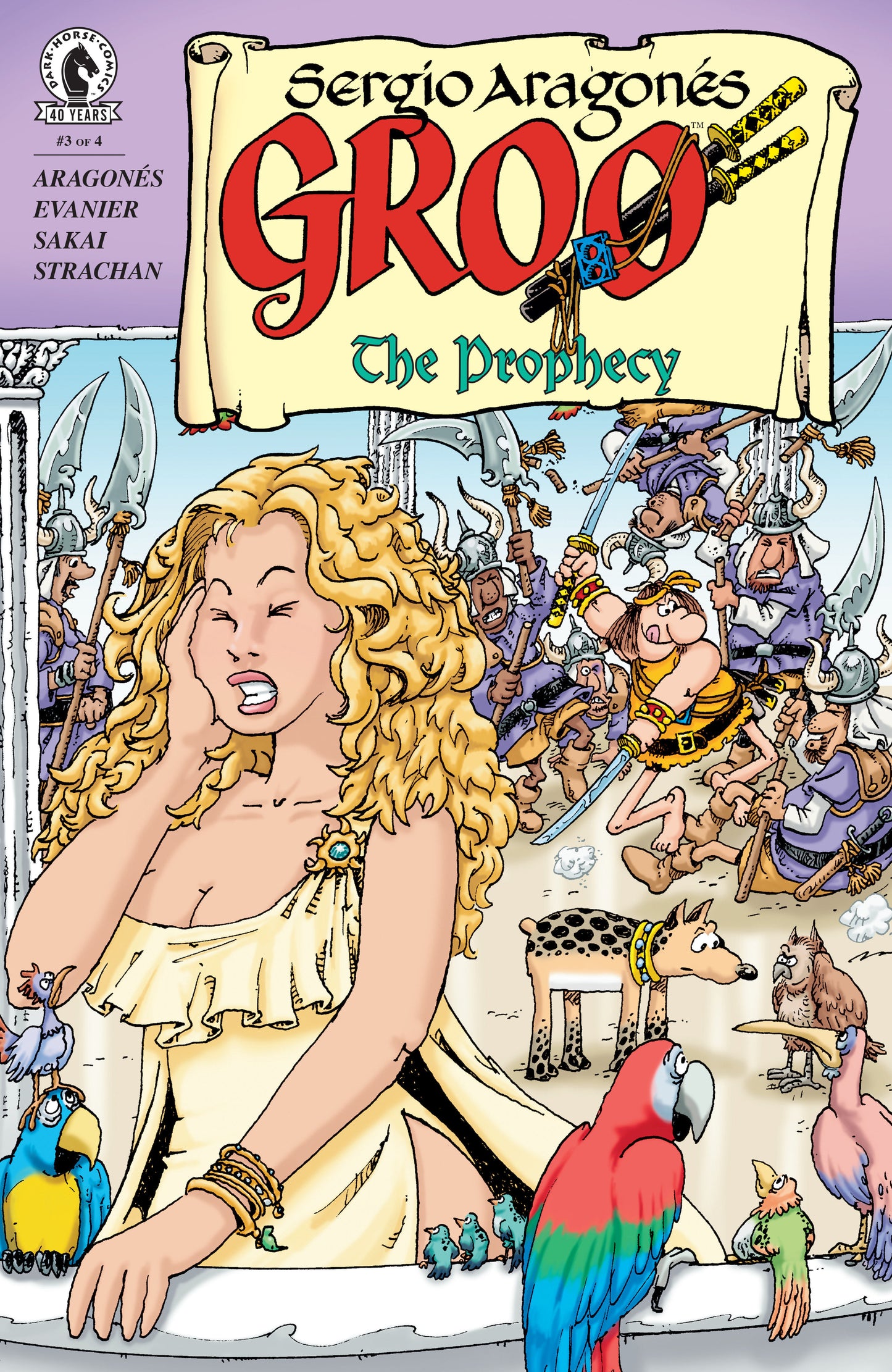Groo: The Prophecy #3 (CVR A) (Sergio Aragonés) (Pre-Order by 07/13/26 | Est. In-Store: 08/05/26 | Ships after release)
