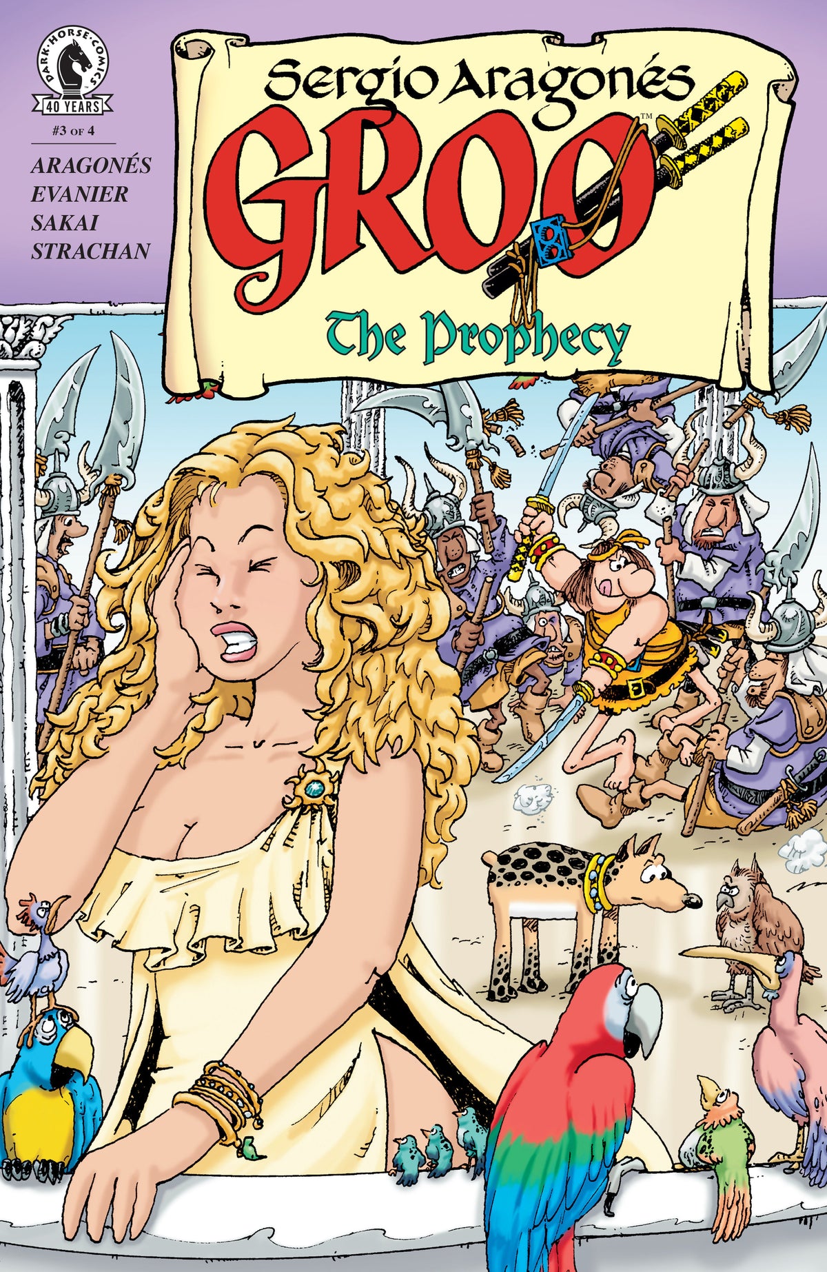 Groo: The Prophecy #3 (CVR A) (Sergio Aragonés) (Pre-Order by 09/21/26 | Est. In-Store: 10/28/26 | Ships after release)
