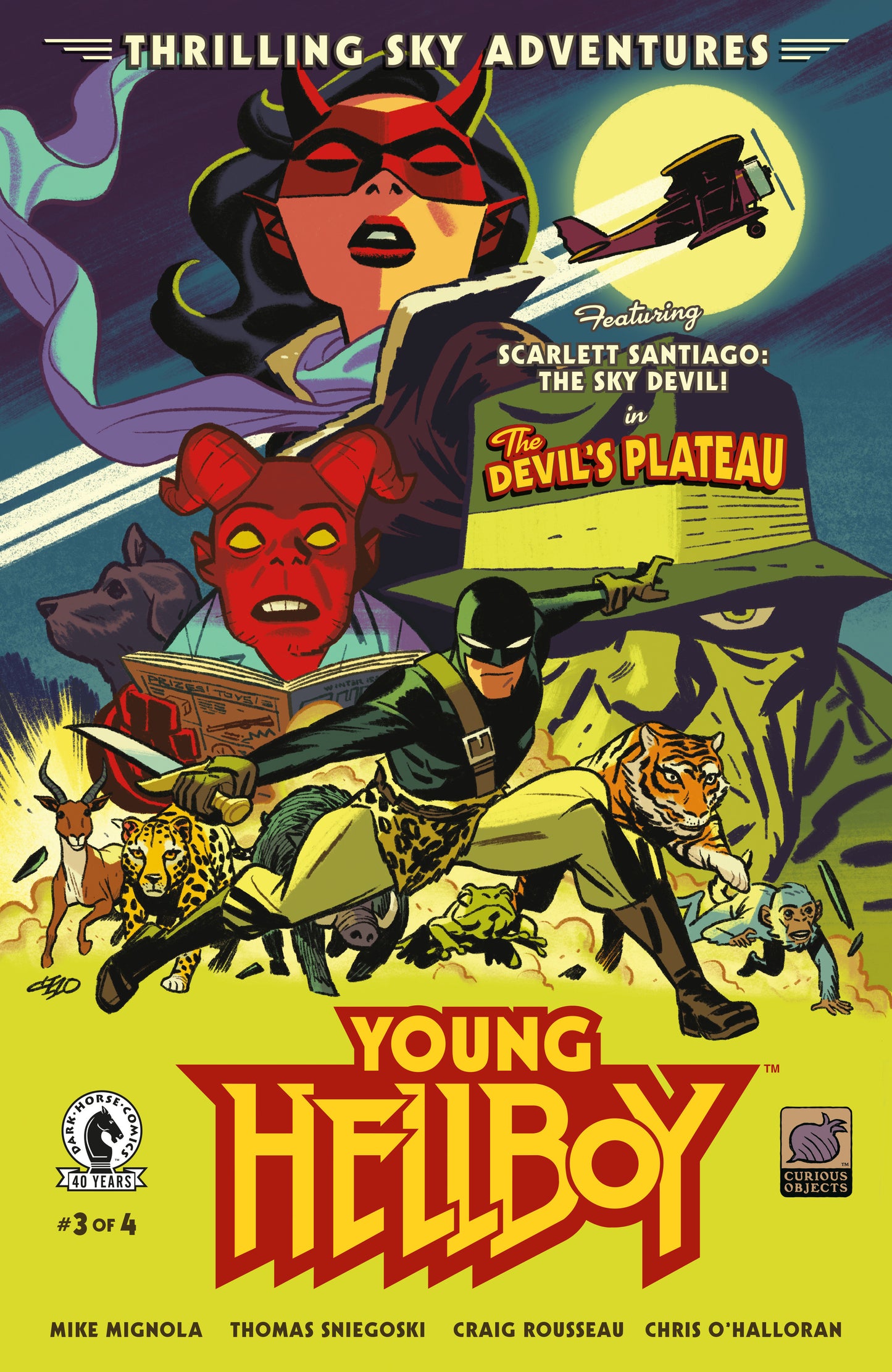 Young Hellboy: Thrilling Sky Adventures #3 (CVR B) (Michael Cho) (Pre-Order by 07/13/26 | Est. In-Store: 08/05/26 | Ships after release)