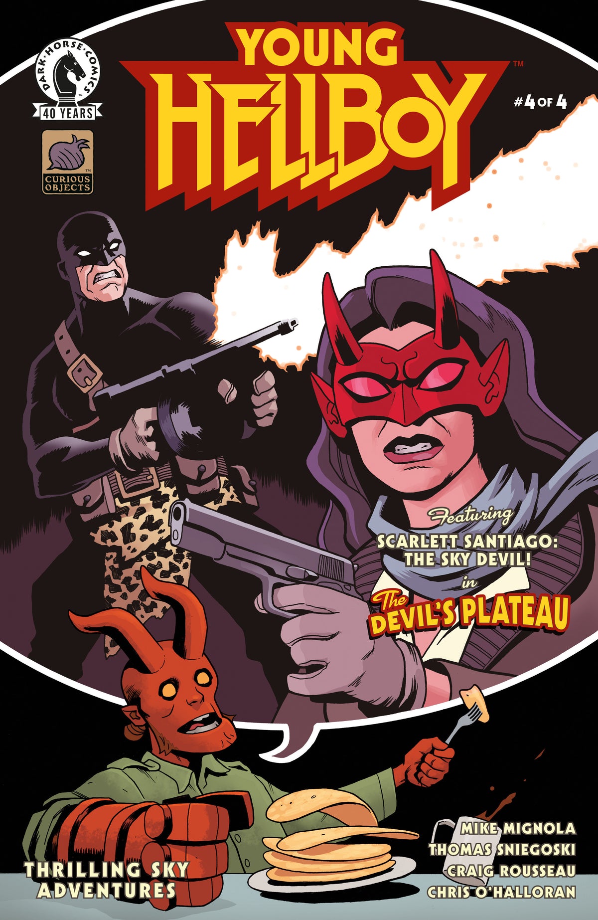 Young Hellboy: Thrilling Sky Adventures #4 (CVR B) (Ben Stenbeck) (Pre-Order by 09/14/26 | Est. In-Store: 10/21/26 | Ships after release)