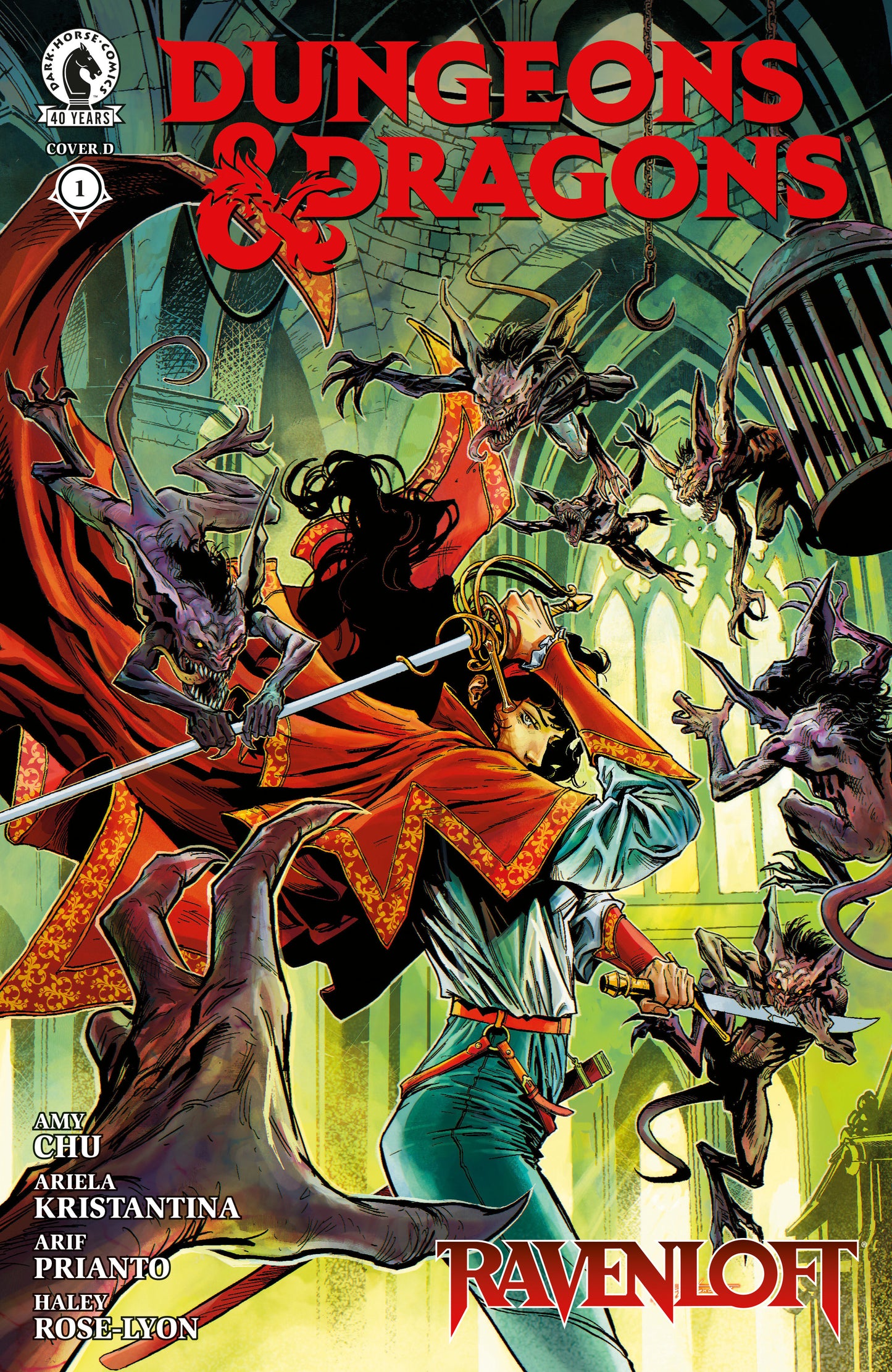 Dungeons & Dragons: Ravenloft #1 (CVR D) (Todor Hristov) (Pre-Order by 07/13/26 | Est. In-Store: 08/19/26 | Ships after release)