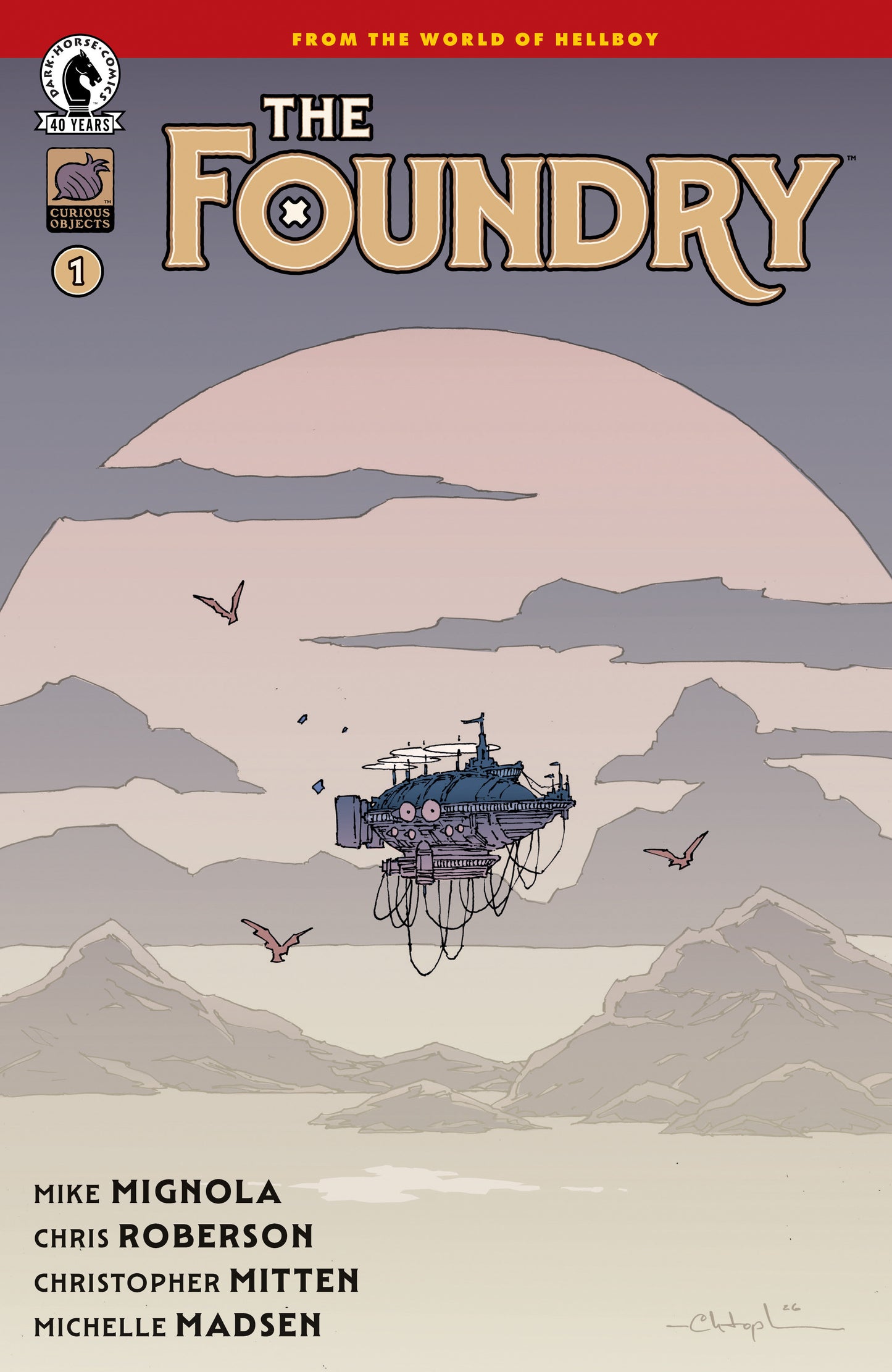 The Foundry #1 (CVR A) (Christopher Mitten) (Pre-Order by 07/06/26 | Est. In-Store: 08/12/26 | Ships after release)
