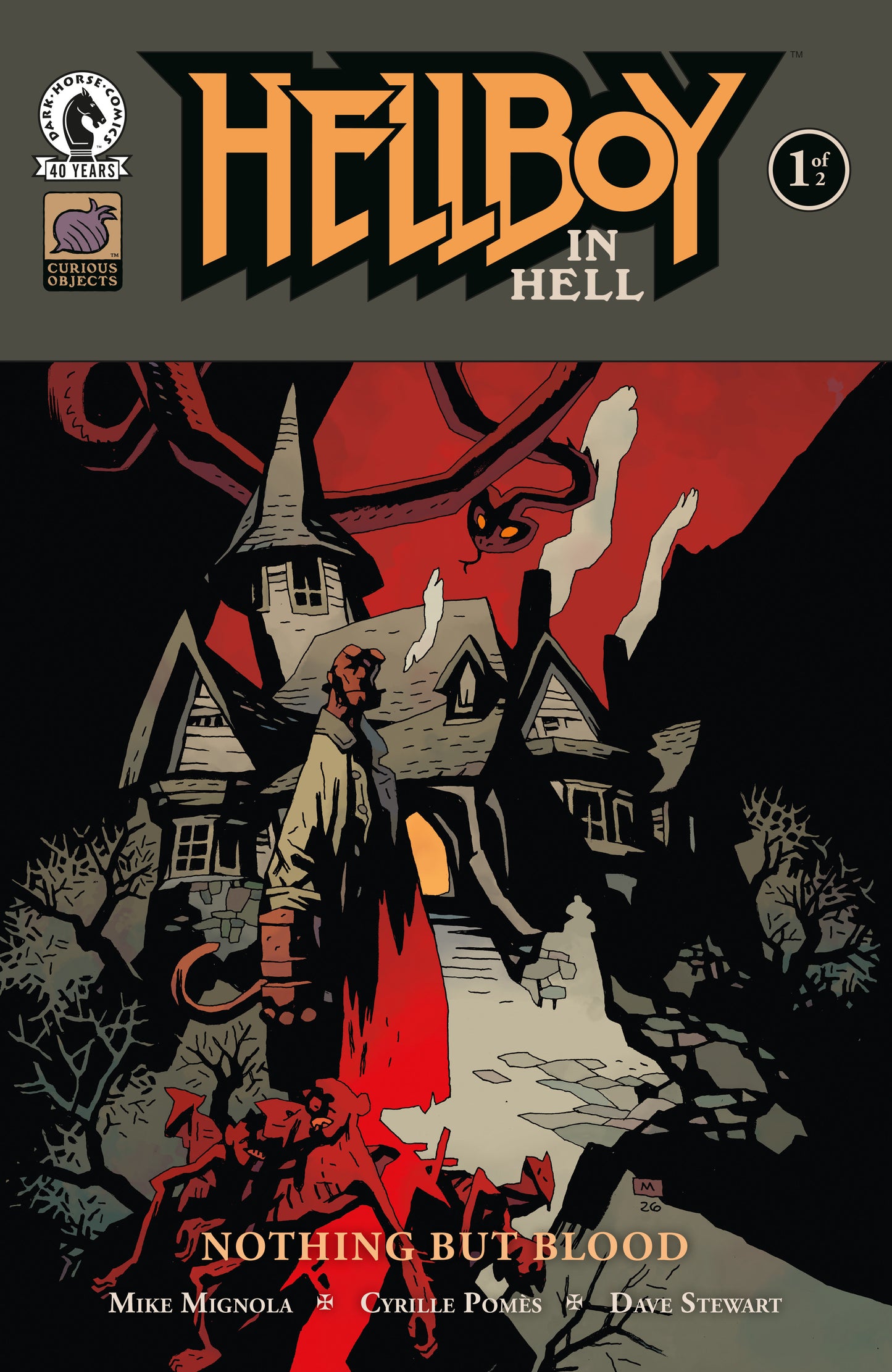 Hellboy in Hell: Nothing But Blood #1 (CVR B) (Mike Mignola) (Pre-Order by 08/31/26 | Est. In-Store: 10/07/26 | Ships after release)