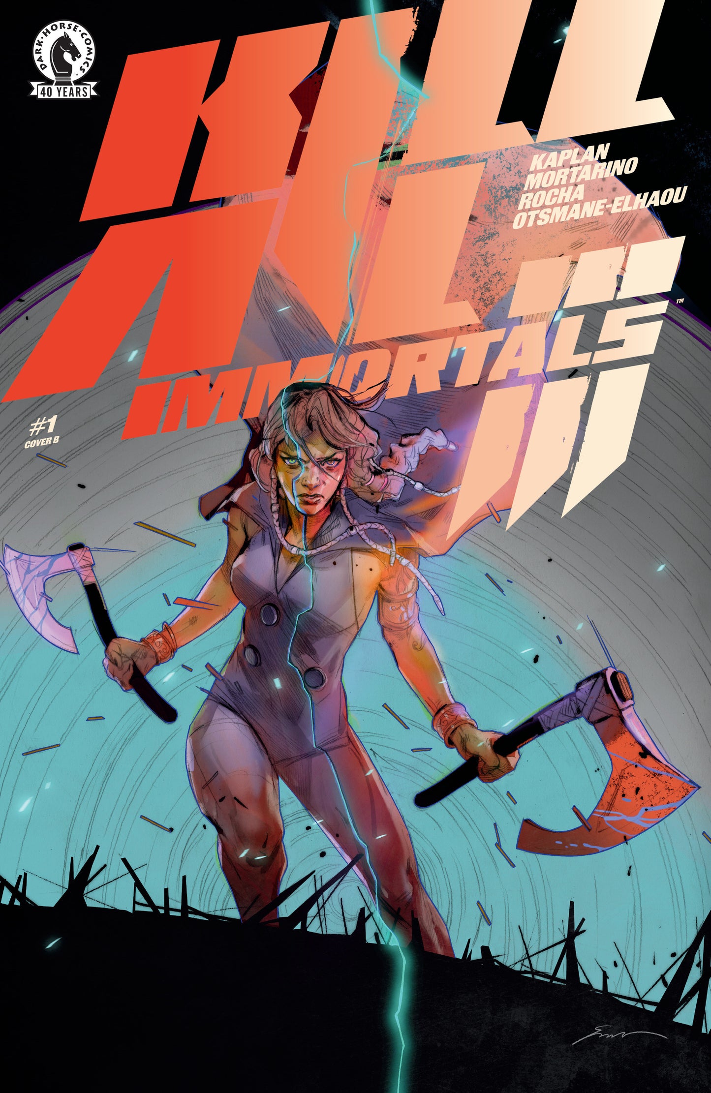 Kill All Immortals III #1 (CVR B) (Eliza Ivanova) (Pre-Order by 08/31/26 | Est. In-Store: 10/07/26 | Ships after release)
