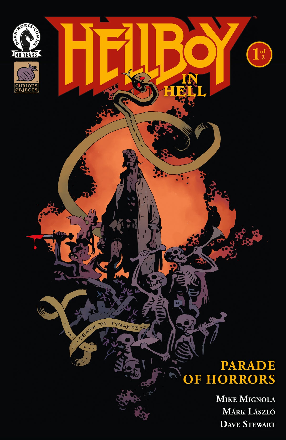 Hellboy in Hell: Parade of Horrors #1 (CVR B) (Mike Mignola) (Pre-Order by 11/09/26 | Est. In-Store: 12/16/26 | Ships after release)