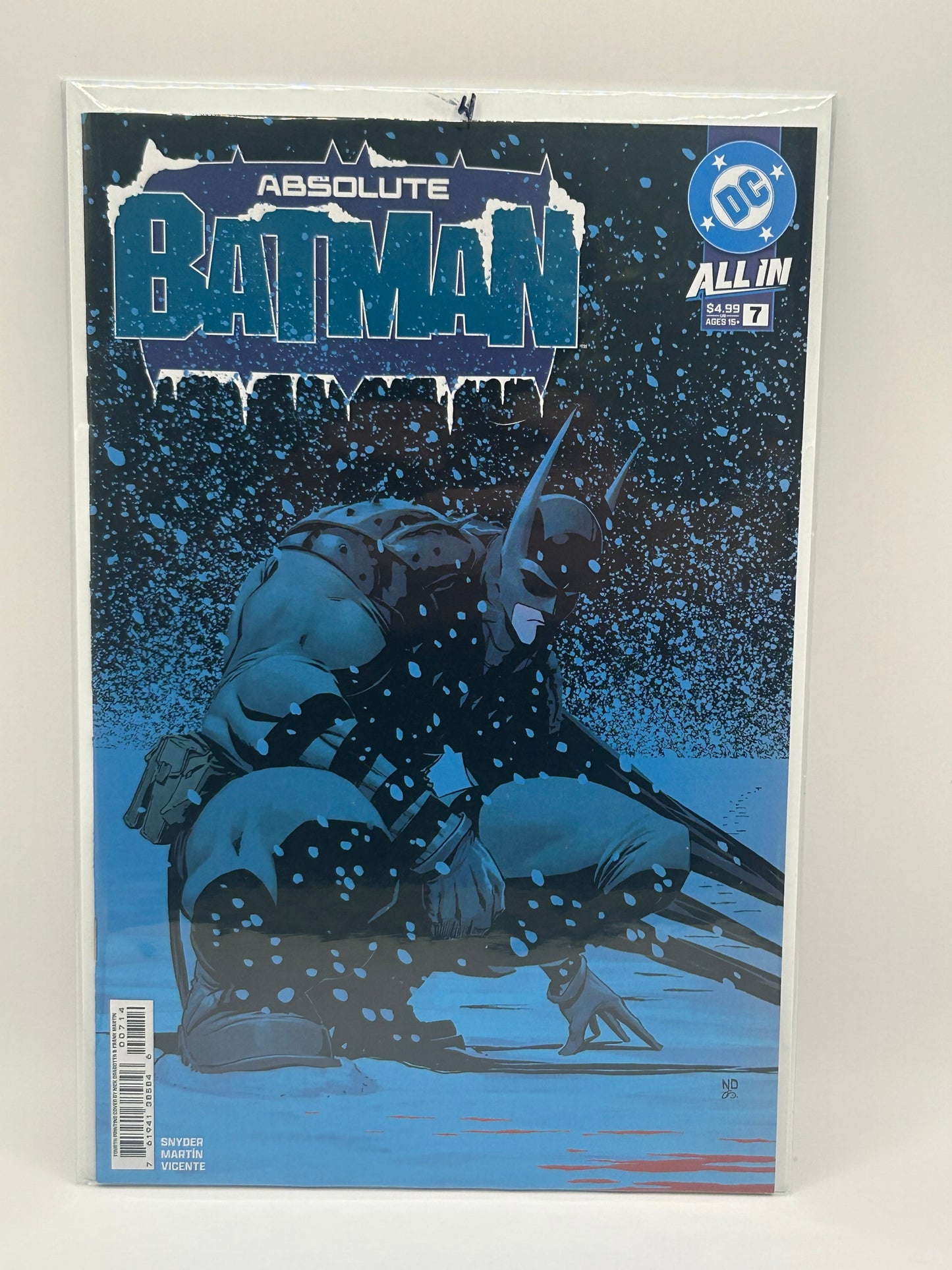 #7 4th Printing - Absolute Batman – DC – 2024–2026 – Volume 1 – Ongoing Series