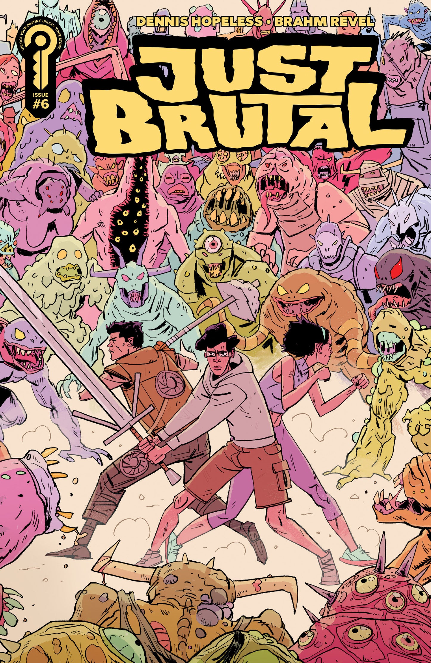 Just Brutal #6 Cover A Brahm Revel (Pre-Order by 08/03/26 | Est. In-Store: 09/09/26 | Ships after release)
