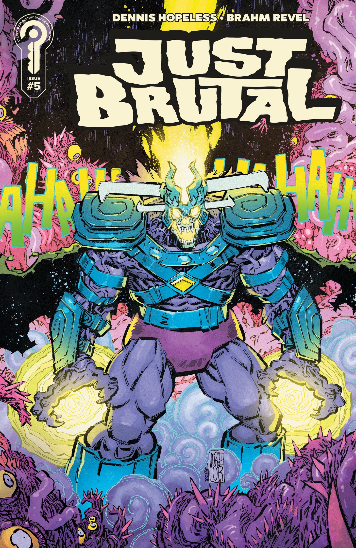 Just Brutal #6 Cover B Jorge Corona (Pre-Order by 08/03/26 | Est. In-Store: 09/09/26 | Ships after release)