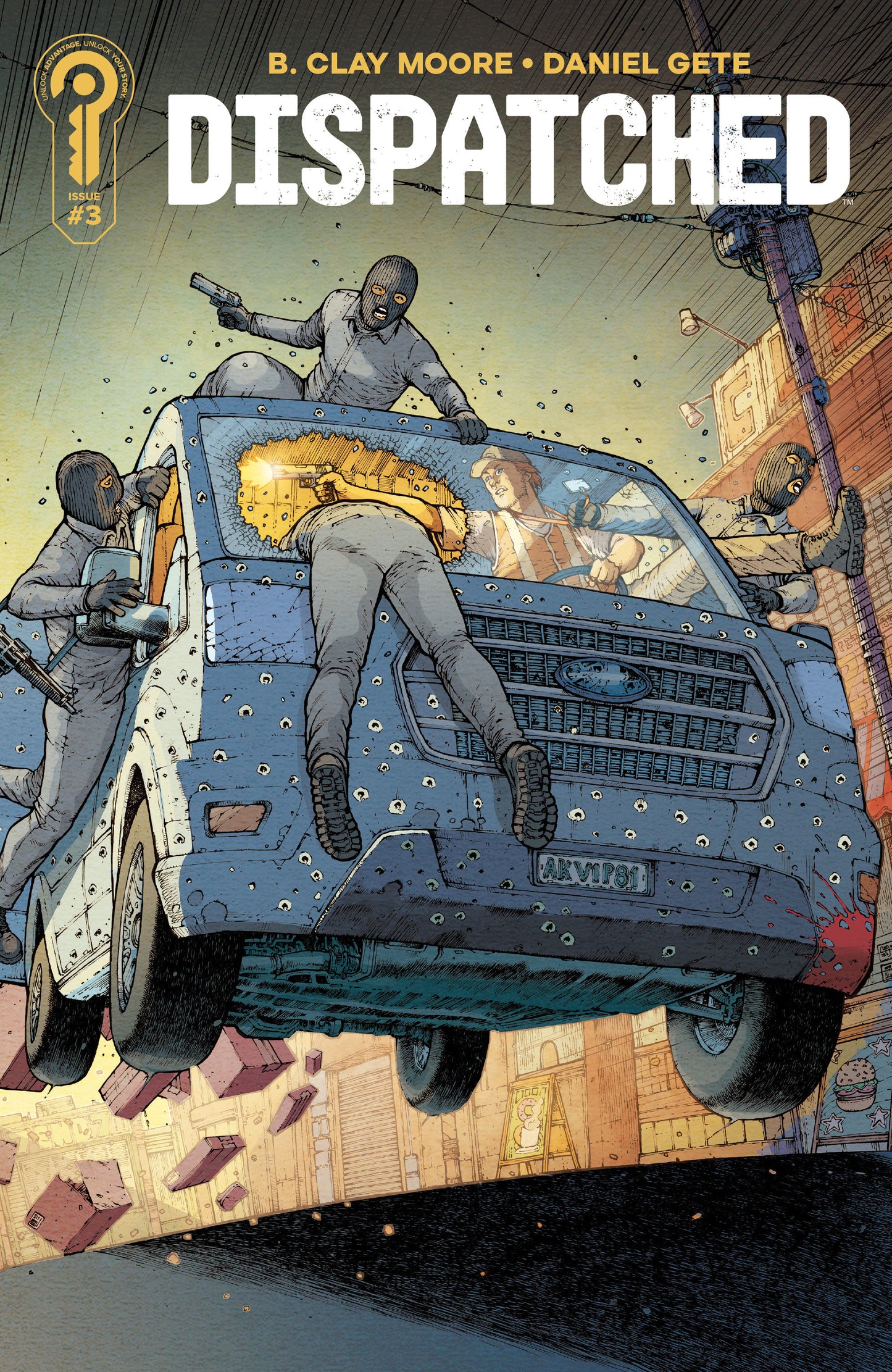 Dispatched #3 Cover A Daniel Gete (Pre-Order by 08/17/26 | Est. In-Store: 09/23/26 | Ships after release)