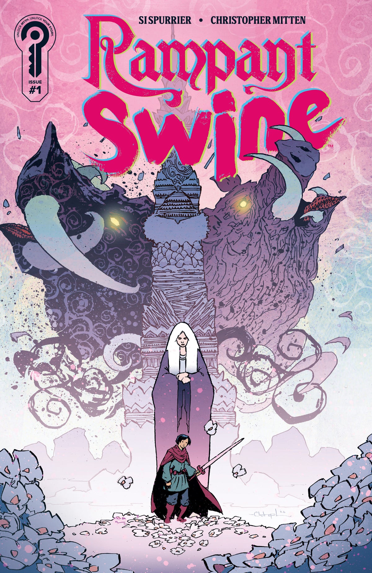 Rampant Swine #1 Cover A Christopher Mitten (Pre-Order by 10/19/26 | Est. In-Store: 11/25/26 | Ships after release)