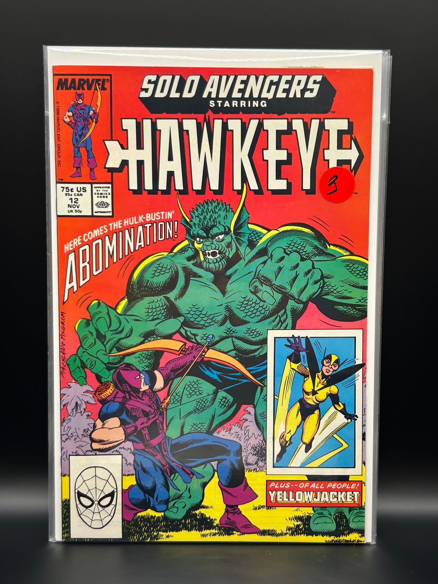 #12D Solo Avengers (1987 Marvel)