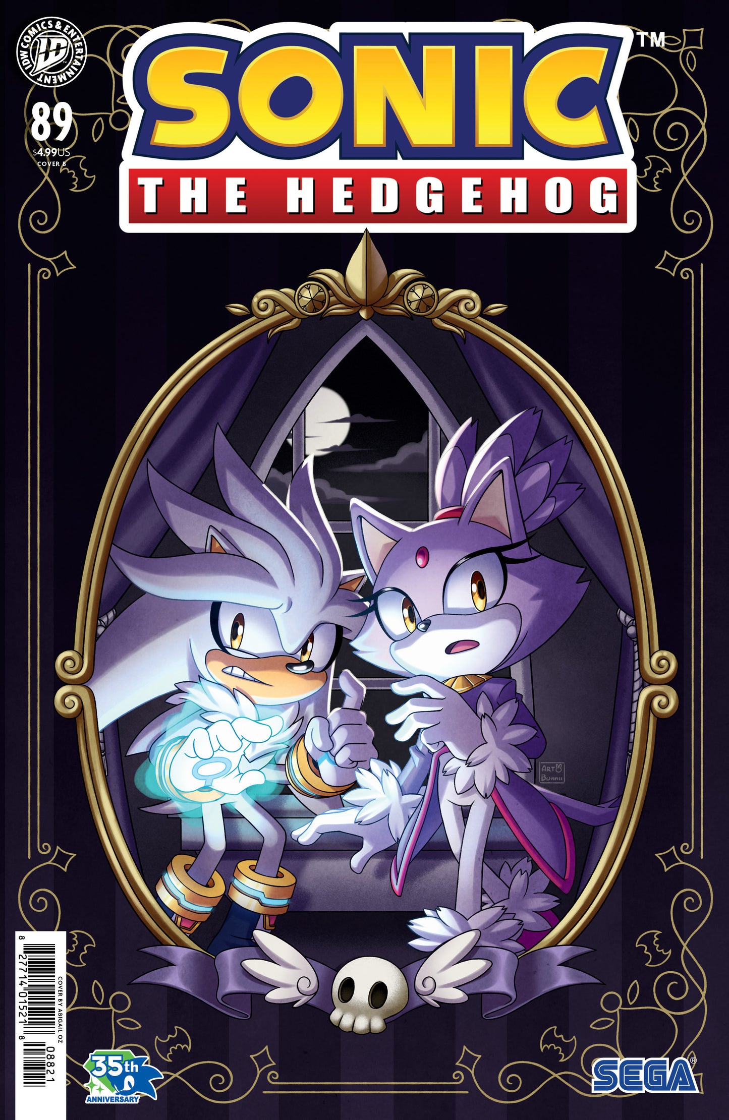 Sonic the Hedgehog #89 Variant B (Oz) (Pre-Order by 08/03/26 | Est. In-Store: 09/09/26 | Ships after release)