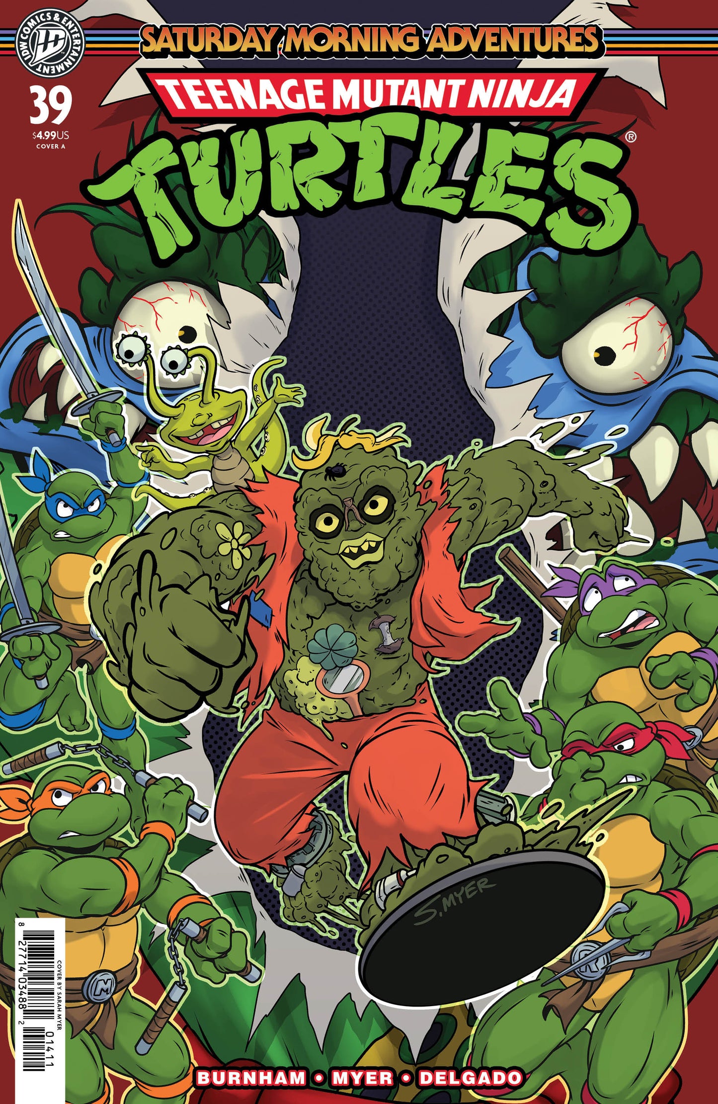 Teenage Mutant Ninja Turtles: Saturday Morning Adventures #39 Cover A (Myer) (Pre-Order by 06/22/26 | Est. In-Store: 07/29/26 | Ships after release)