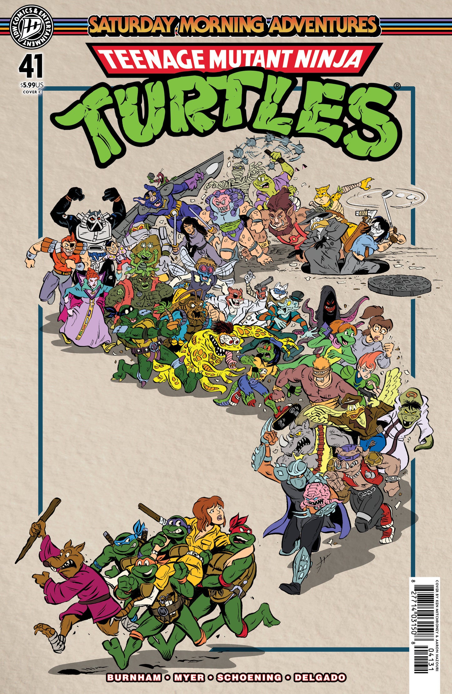 Teenage Mutant Ninja Turtles: Saturday Morning Adventures #41 Variant C (Mitchroney) (Pre-Order by 08/17/26 | Est. In-Store: 09/23/26 | Ships after release)