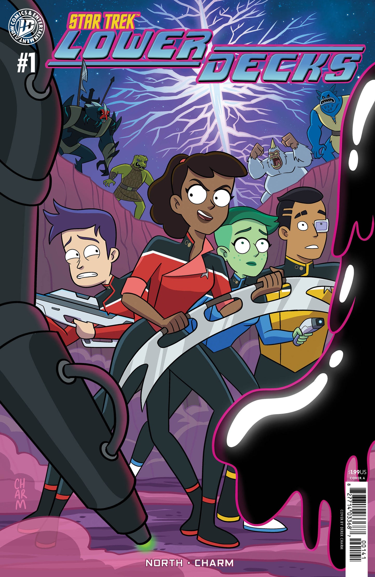 Star Trek: Lower Decks #1: IDW Classics Cover A (Charm) (Order By 02/02/26) (Estimated In Store By 04/15/26)