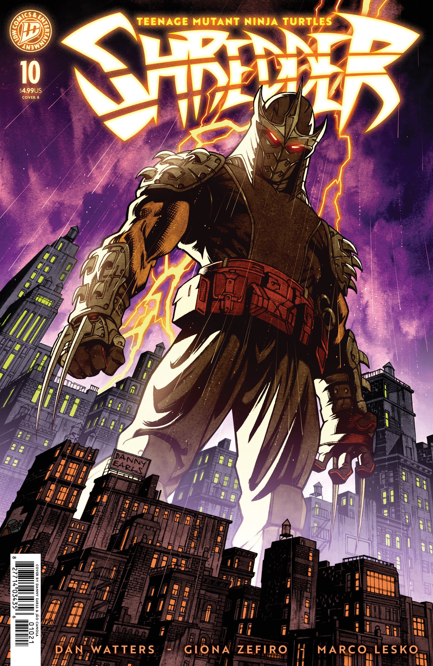 Teenage Mutant Ninja Turtles: Shredder #10 Variant B (Earls) (Order By 06/08/26) (Estimated In Store By 07/15/26) (THIS ITEM IS A PRE-ORDER AND YOU WILL NOT RECEIVE IT UNTIL AFTER THE IN STORE DATE)