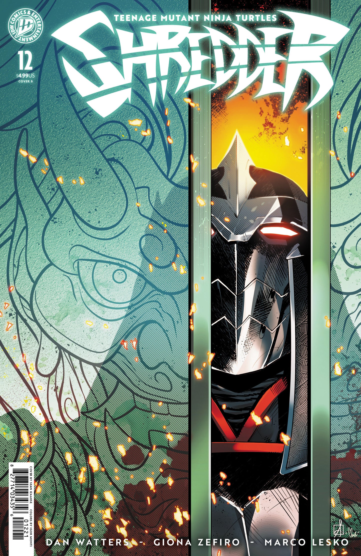 Teenage Mutant Ninja Turtles: Shredder #12 Variant B (Izaakse) (Pre-Order by 08/10/26 | Est. In-Store: 09/16/26 | Ships after release)