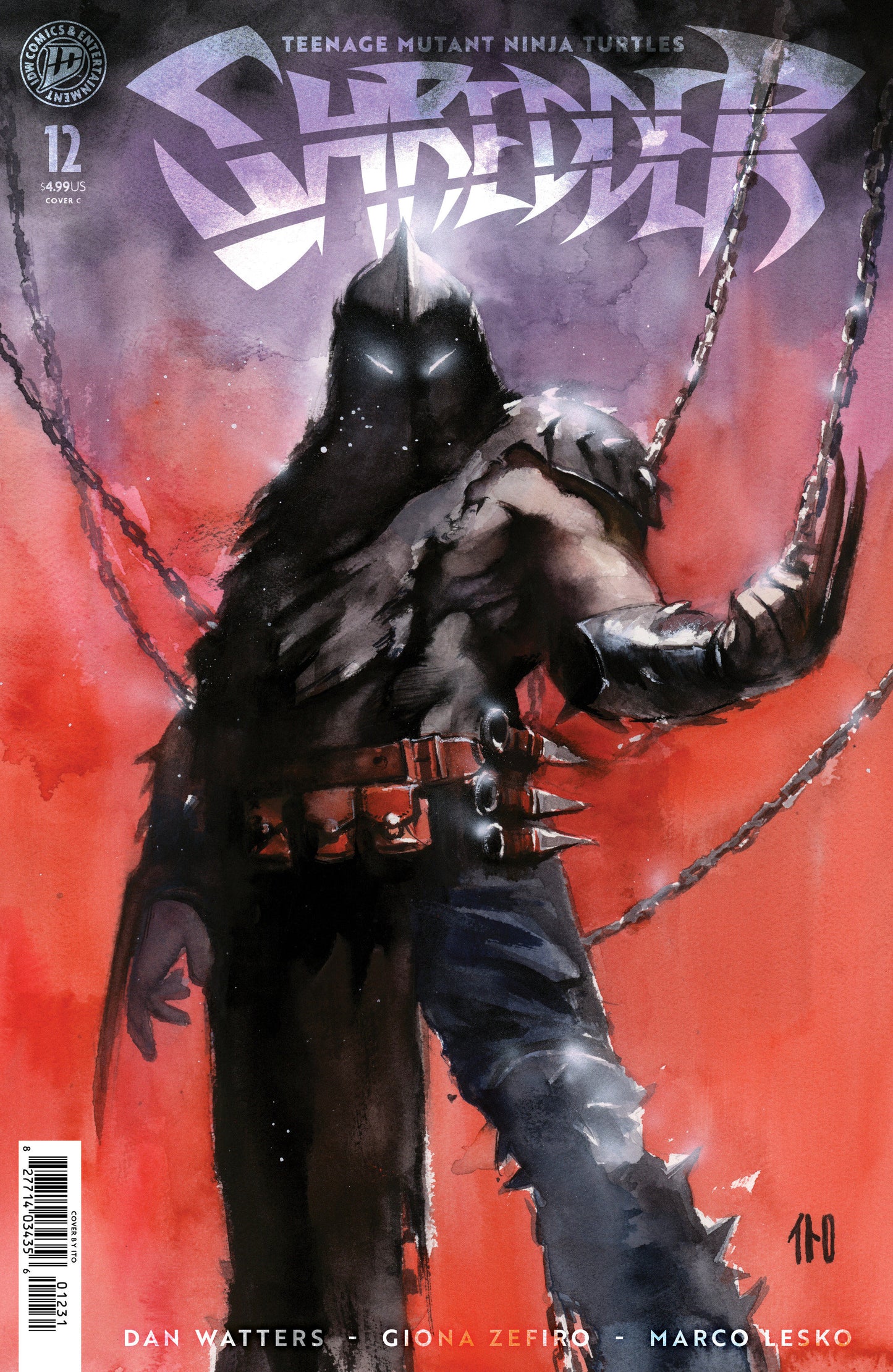 Teenage Mutant Ninja Turtles: Shredder #12 Variant C (Ito) (Pre-Order by 08/10/26 | Est. In-Store: 09/16/26 | Ships after release)
