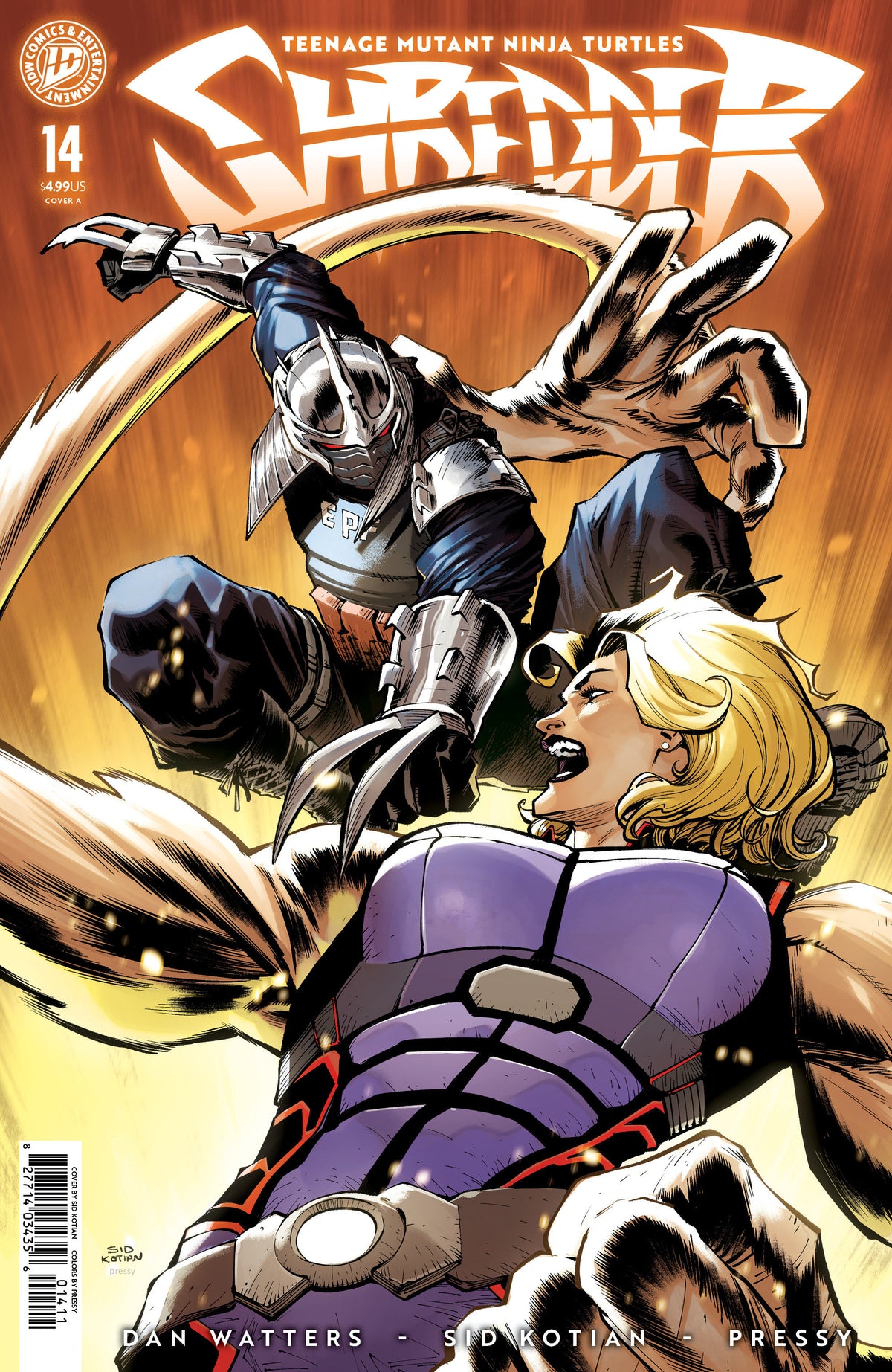Teenage Mutant Ninja Turtles: Shredder #14 Cover A (Kotian) (Pre-Order by 10/12/26 | Est. In-Store: 11/25/26 | Ships after release)