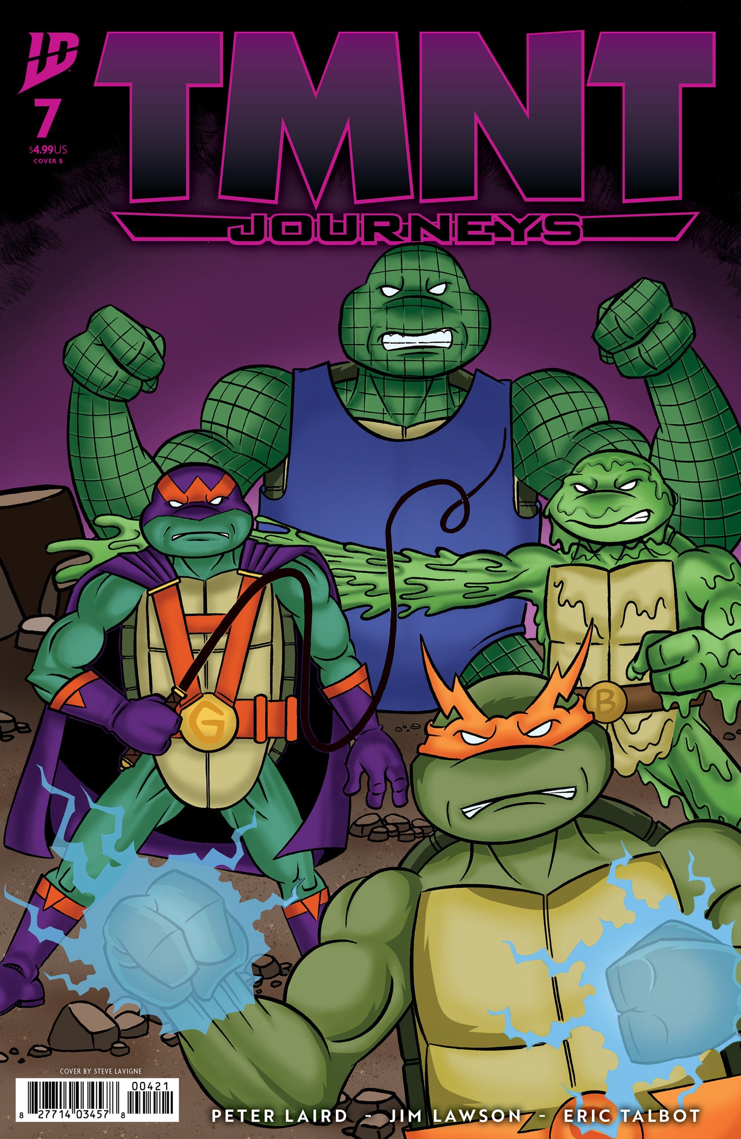 TMNT: Journeys #7 Variant B (Lavigne) (Order By 02/02/26) (Estimated In Store By 03/11/26)