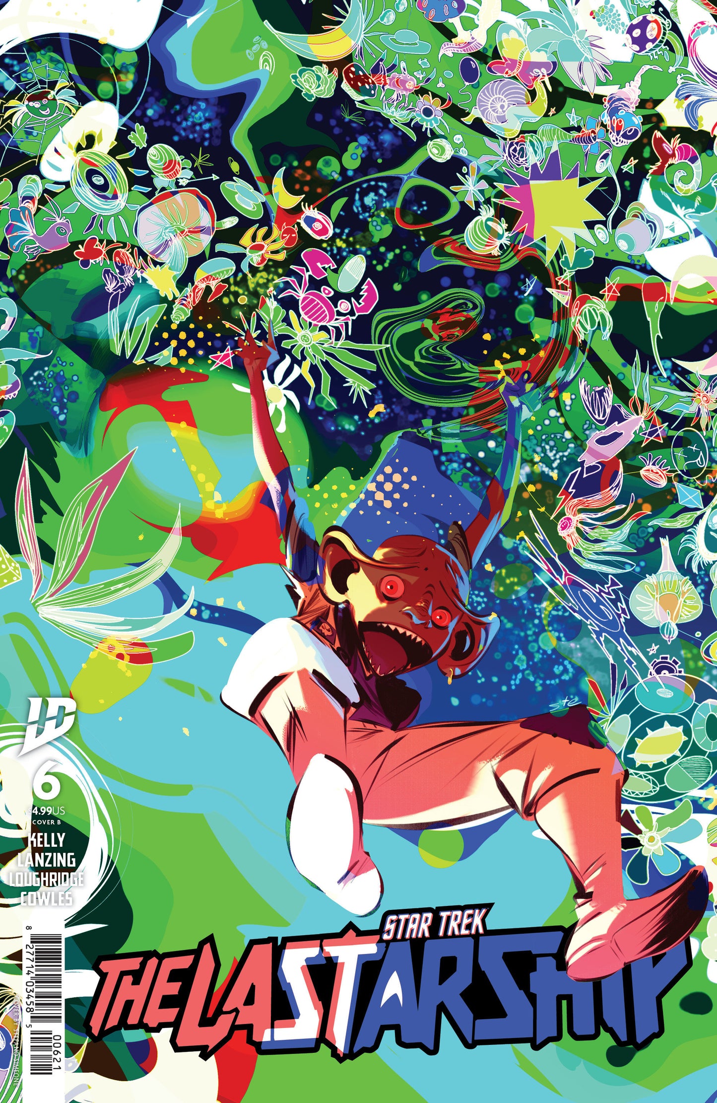 Star Trek: The Last Starship #6 Variant B (Simeone) (Order By 02/09/26) (Estimated In Store By 03/18/26)