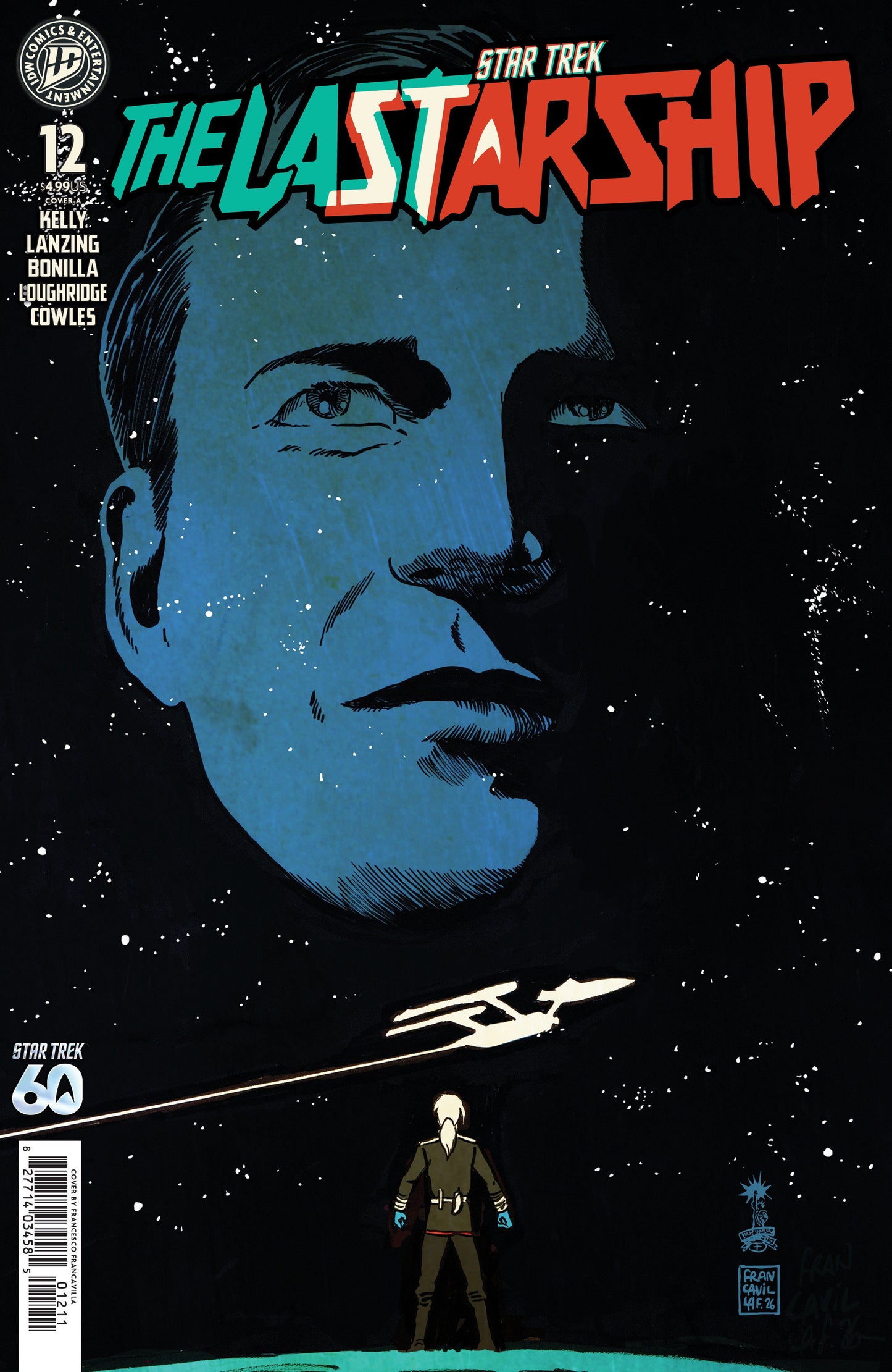 Star Trek: The Last Starship #12 Cover A (Francavilla) (Pre-Order by 09/14/26 | Est. In-Store: 10/21/26 | Ships after release)