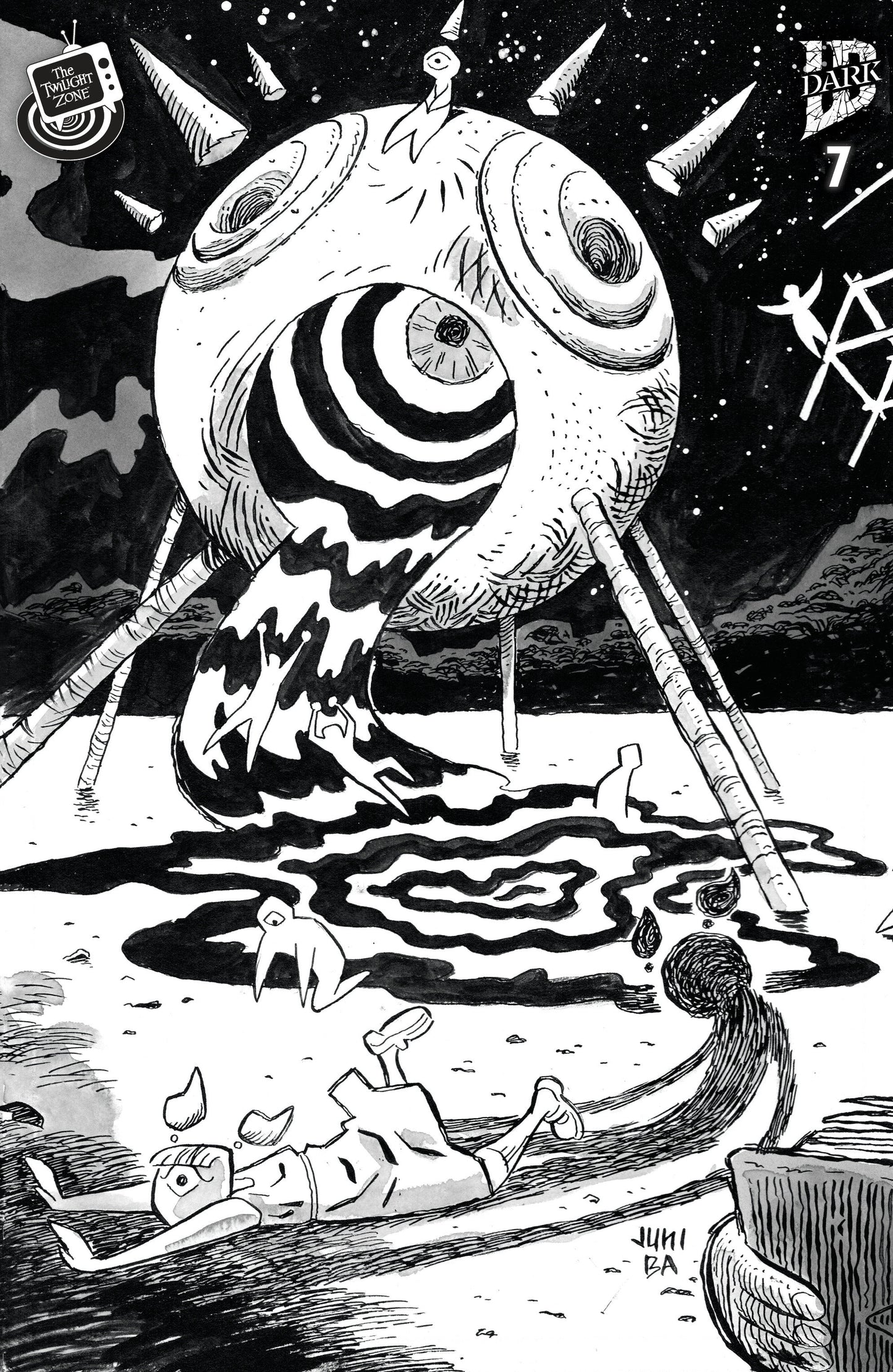 The Twilight Zone #7 Variant B (Ba Connecting Cover) (Order By 04/20/26) (Estimated In Store By 05/27/26)