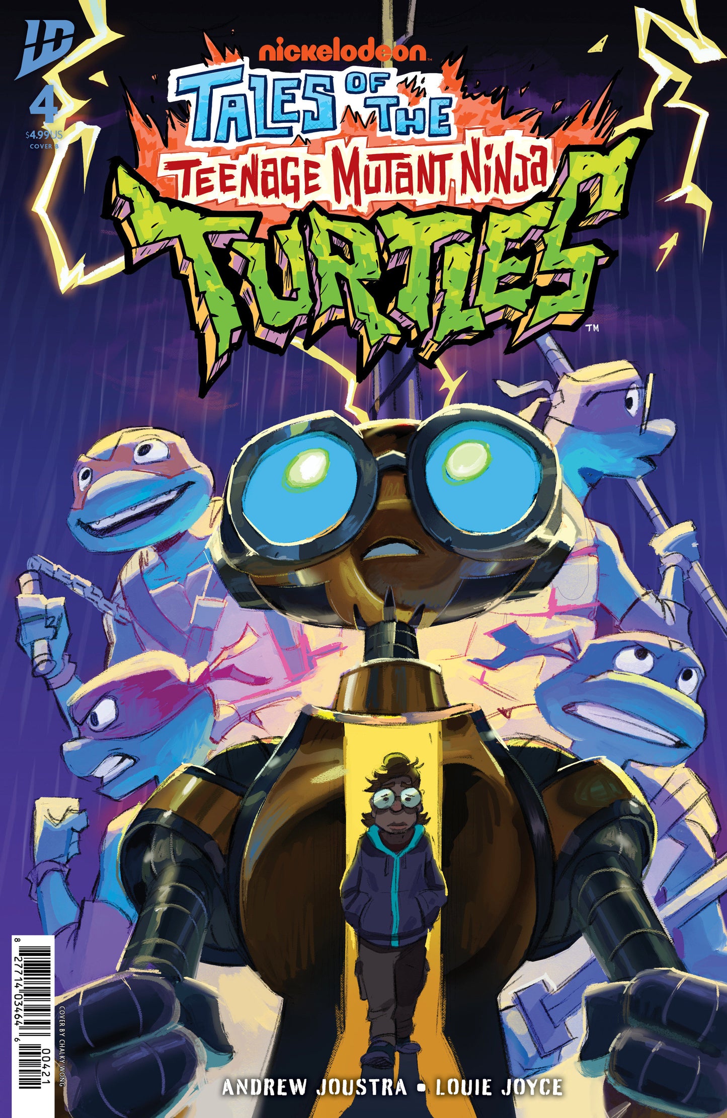 Tales of the Teenage Mutant Ninja Turtles #4 Variant B (Wong) (Order By 02/09/26) (Estimated In Store By 03/18/26)