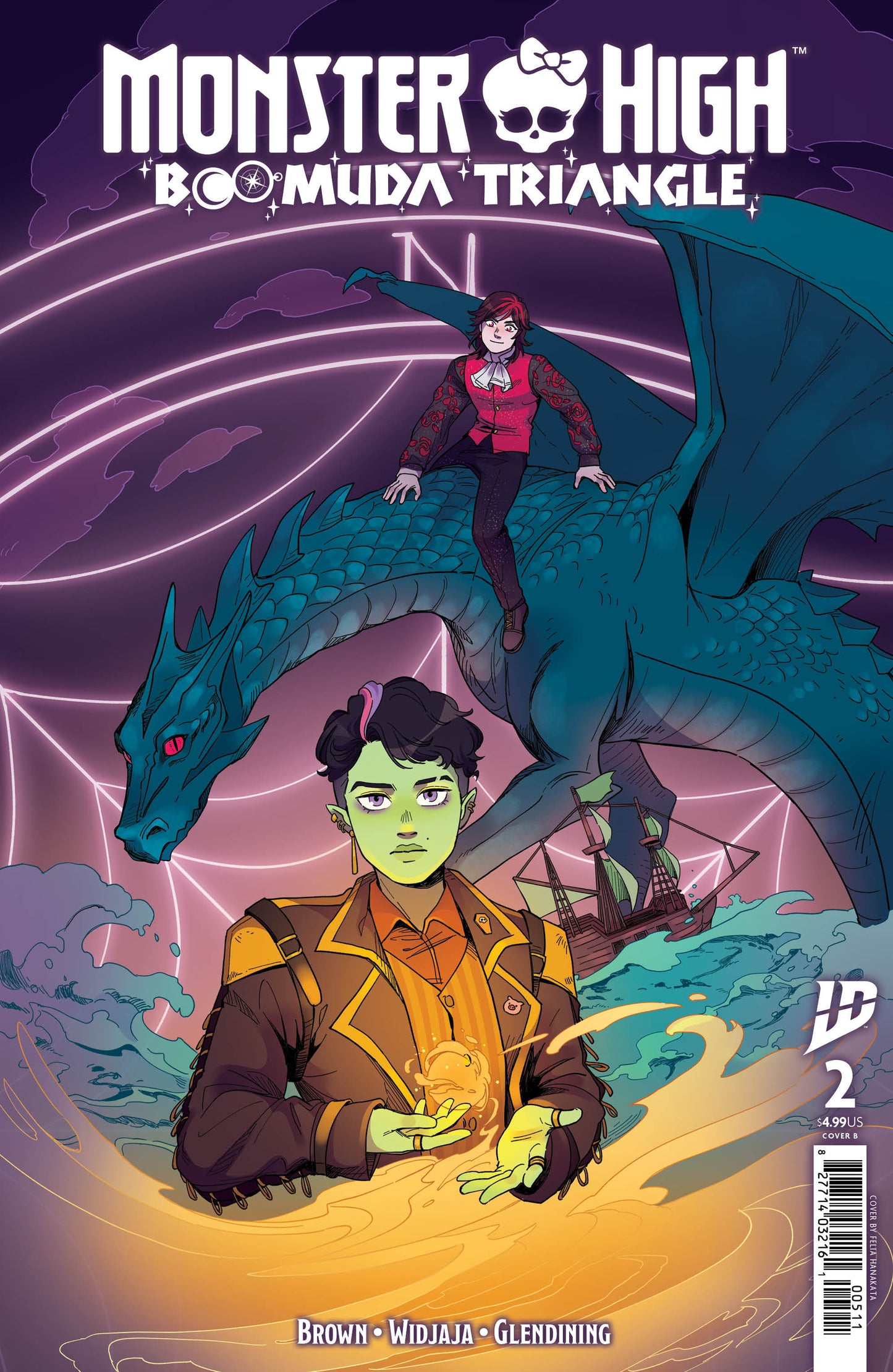 Monster High: Boomuda Triangle #2 Variant B (Hanakata Connecting Variant) (Order By 02/09/26) (Estimated In Store By 03/18/26)