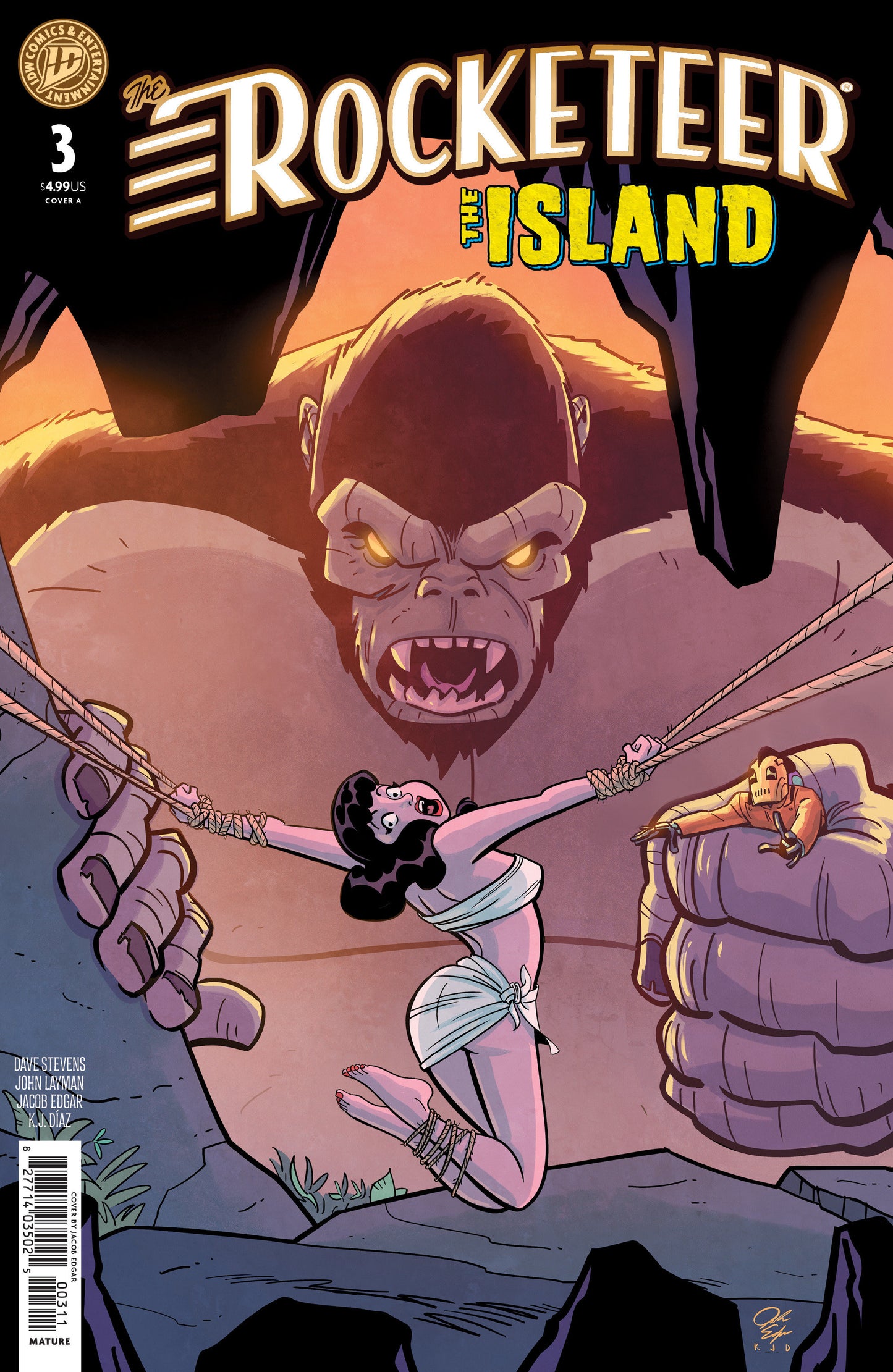 The Rocketeer: The Island #3 Cover A (Edgar) (Order By 04/20/26) (Estimated In Store By 05/27/26)