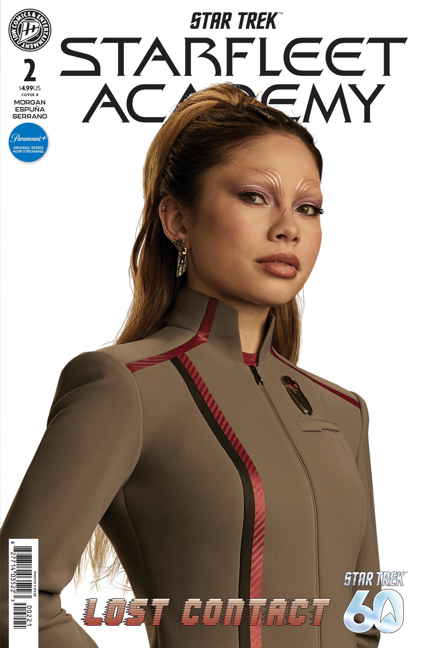 Star Trek: Starfleet Academy--Lost Contact #2 Variant B (Photo Variant) (Order By 04/20/26) (Estimated In Store By 05/27/26)