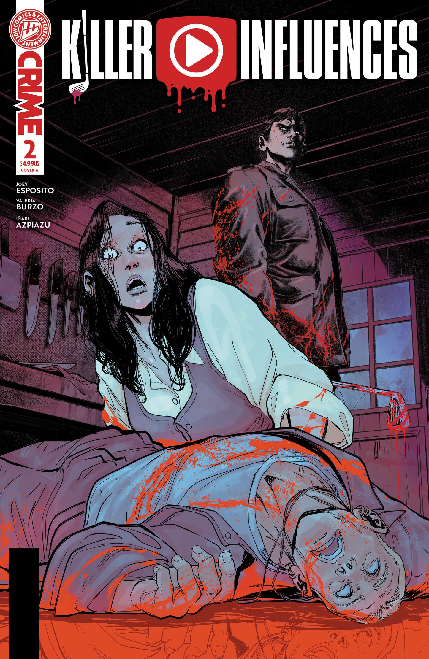 Killer Influences #2 Cover A (Baldeon) (Pre-Order by 07/13/26 | Est. In-Store: 08/19/26 | Ships after release)
