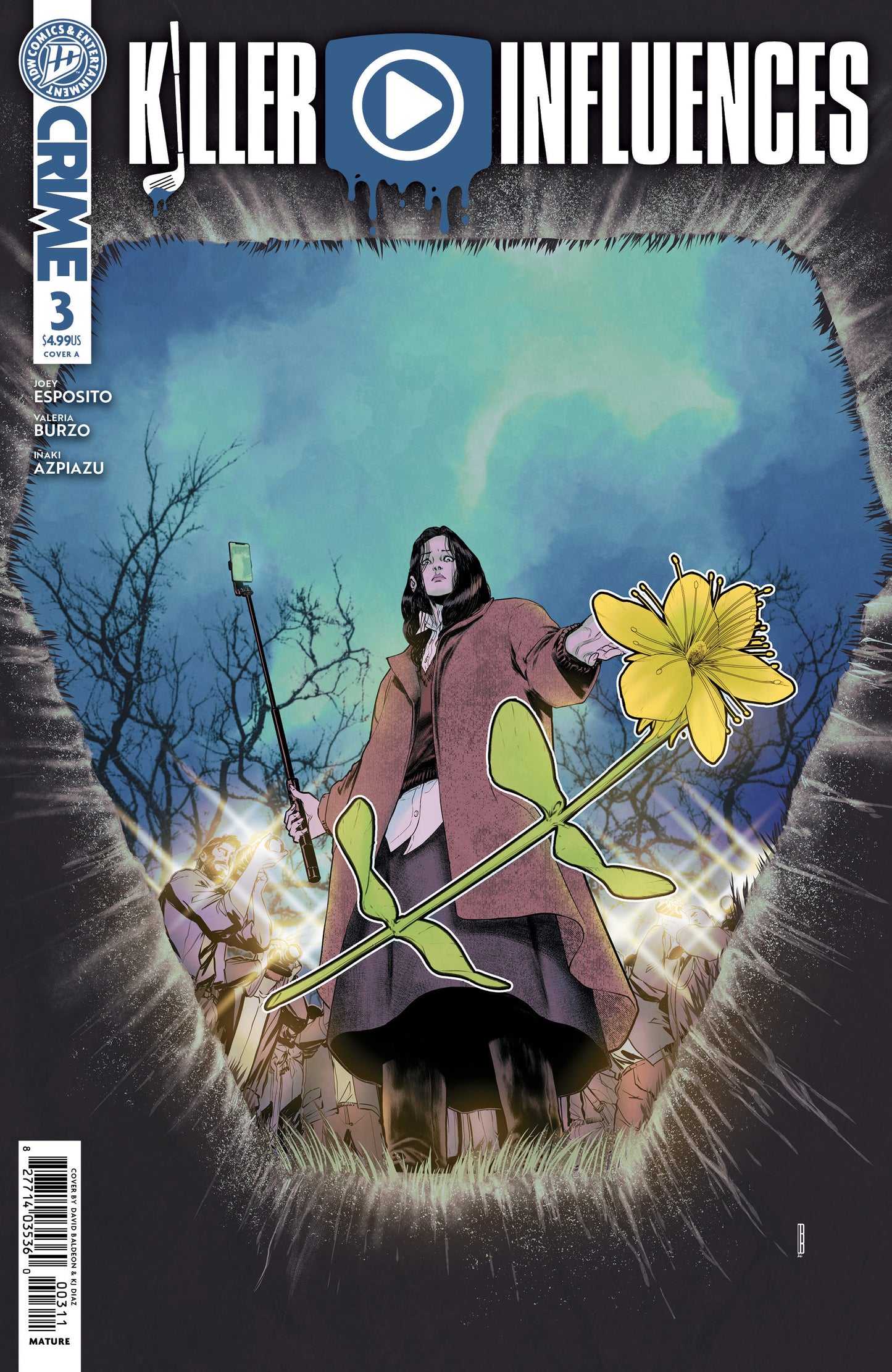 Killer Influences #3 Cover A (Baldeon) (Pre-Order by 08/10/26 | Est. In-Store: 09/16/26 | Ships after release)