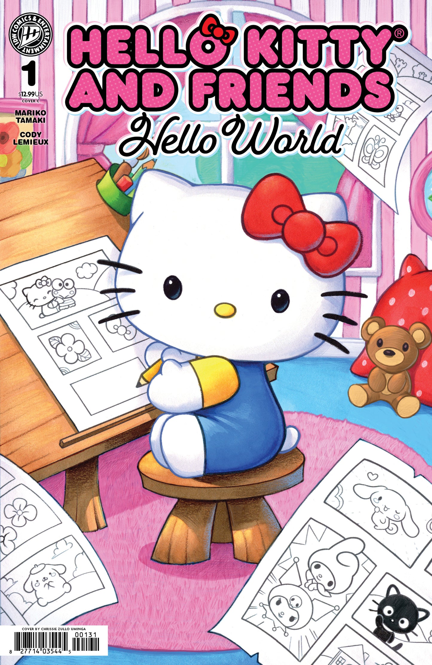 Hello Kitty and Friends: Hello World! #1 Variant C Foil (Zullo Uminga) (Pre-Order by 06/29/26 | Est. In-Store: 08/12/26 | Ships after release)
