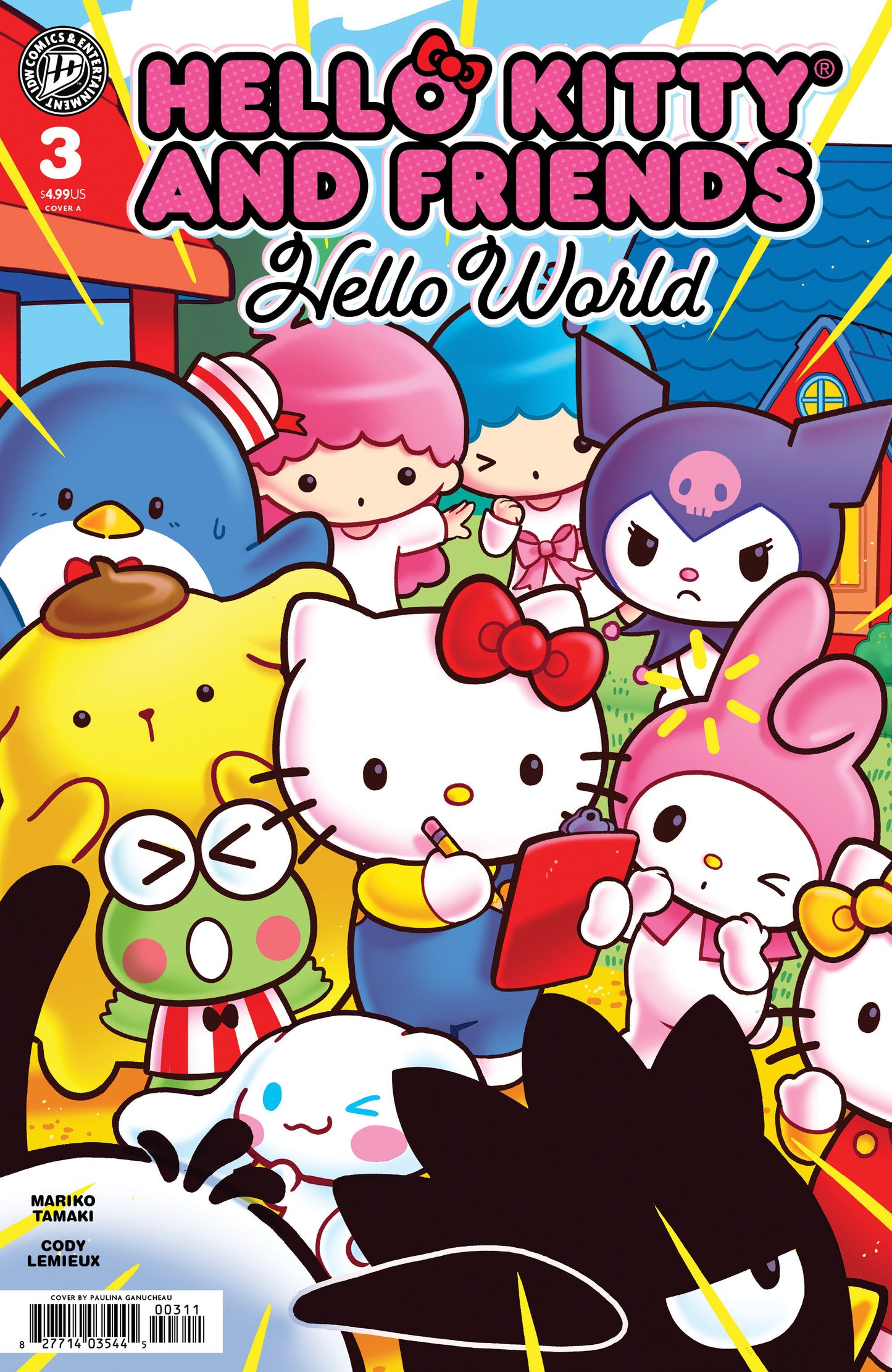 Hello Kitty and Friends: Hello World! #3 Cover A (Ganucheau) (Pre-Order by 09/21/26 | Est. In-Store: 10/28/26 | Ships after release)