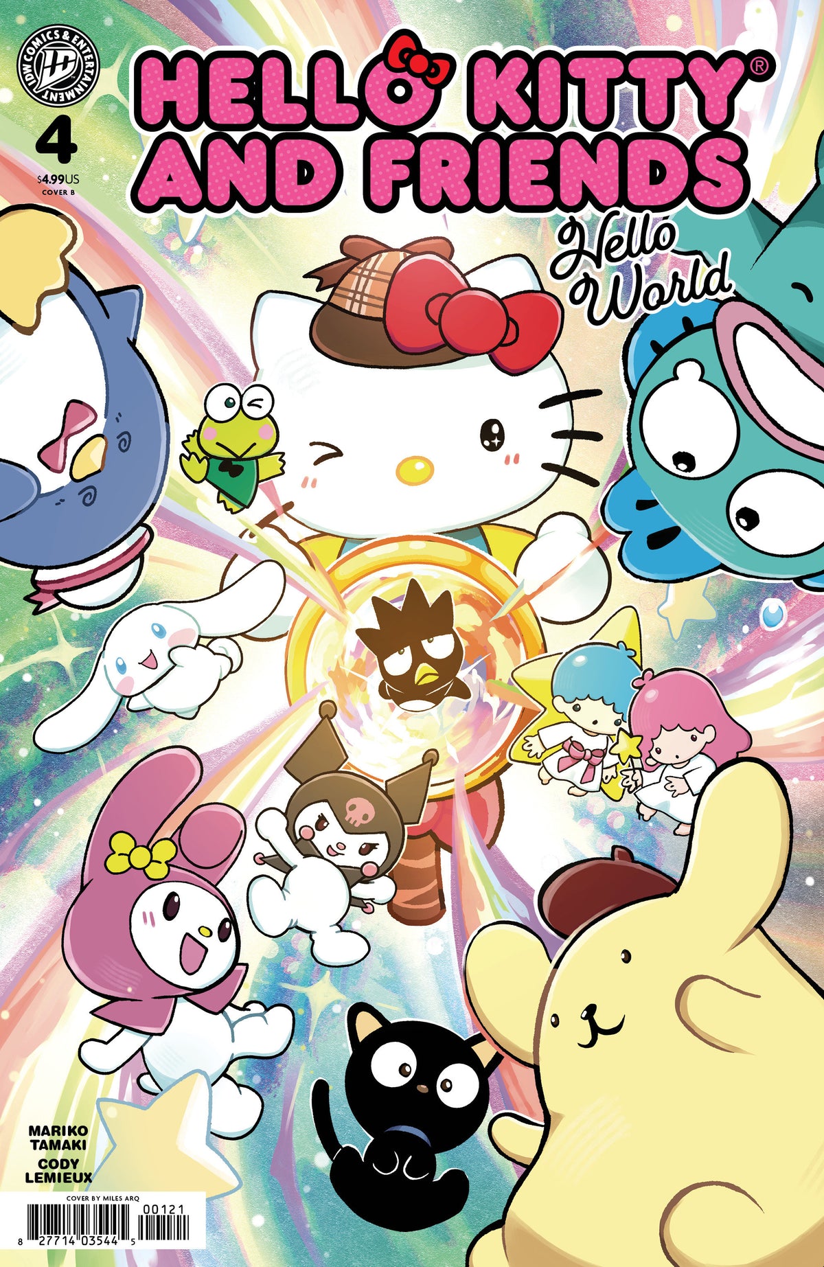 Hello Kitty and Friends: Hello World! #4 Variant B (Arq) (Pre-Order by 10/12/26 | Est. In-Store: 11/25/26 | Ships after release)