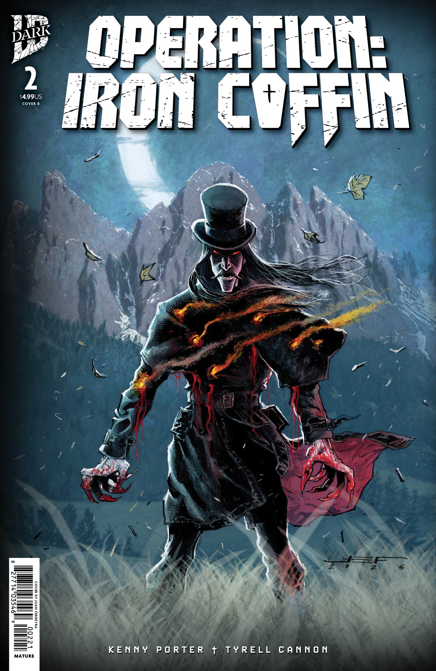 Operation: Iron Coffin #2 Variant B (Ferreyra) (Pre-Order by 07/20/26 | Est. In-Store: 08/26/26 | Ships after release)