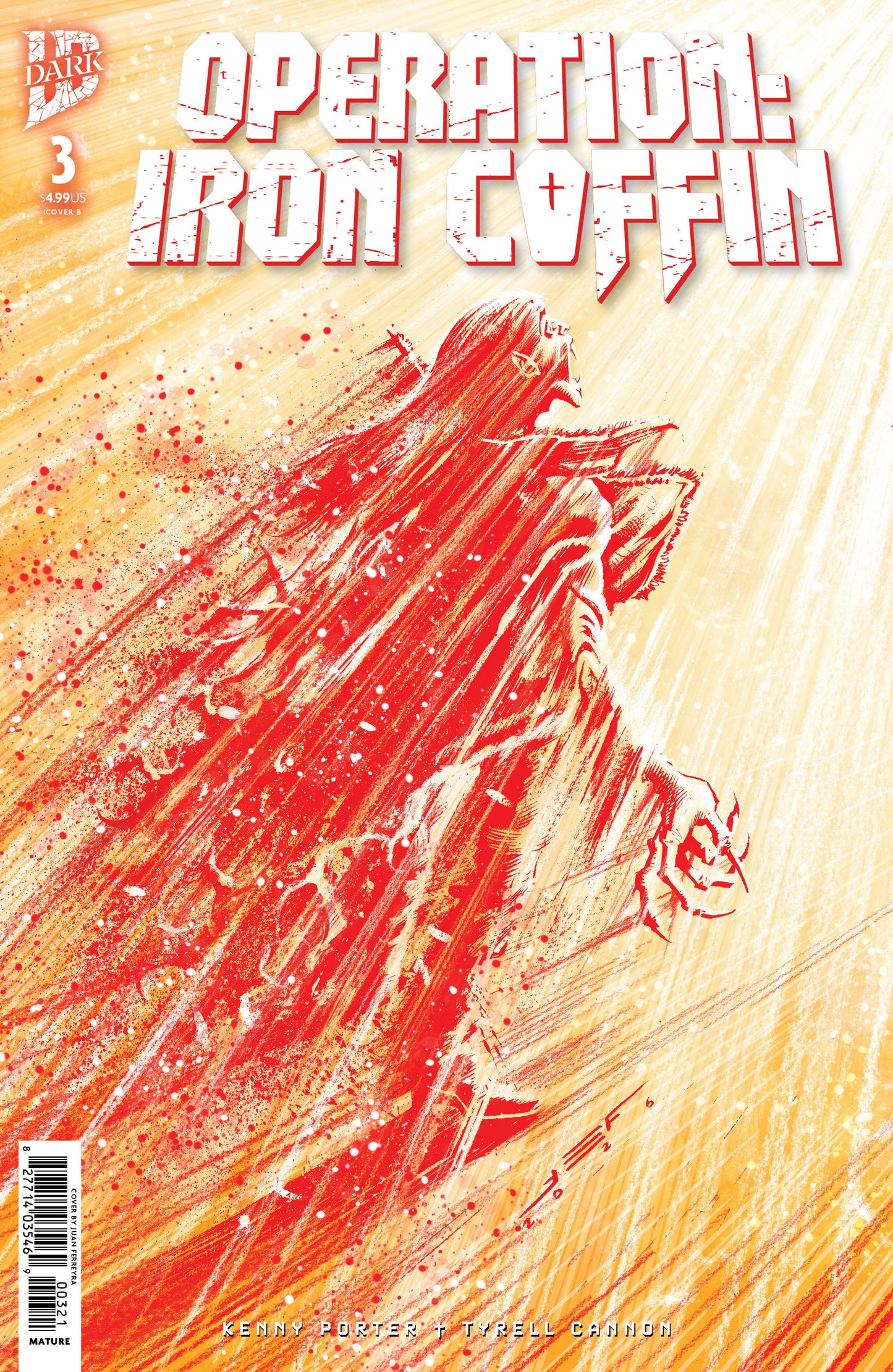 Operation: Iron Coffin #3 Variant B (Ferreyra) (Pre-Order by 08/24/26 | Est. In-Store: 09/30/26 | Ships after release)