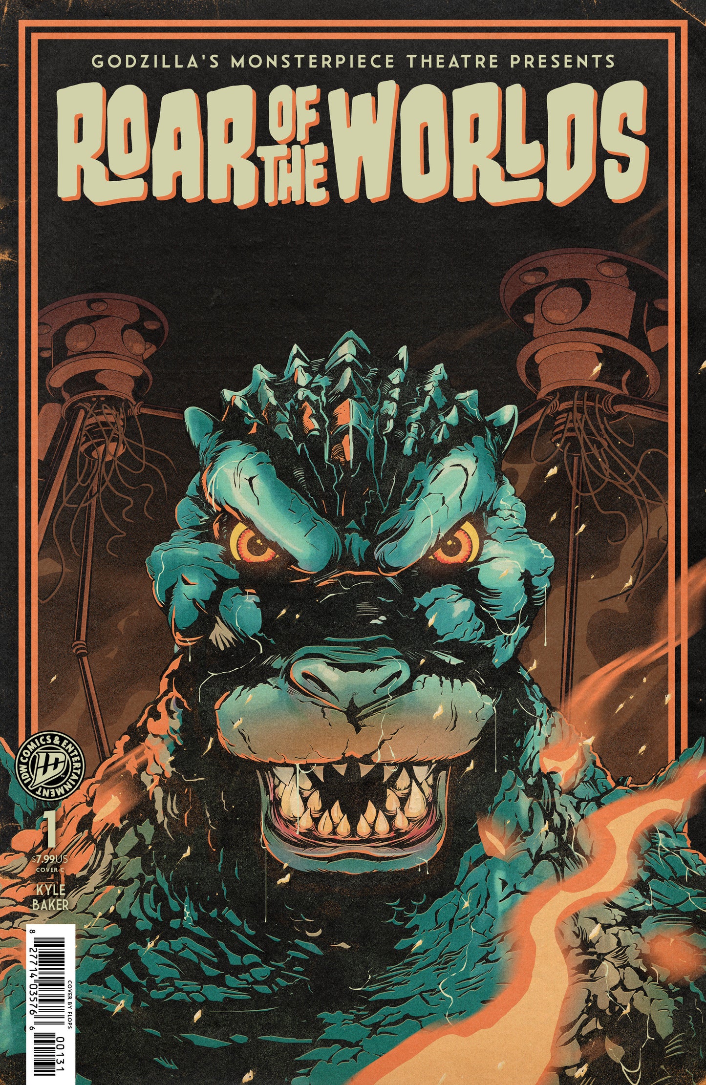 Godzilla's Monsterpiece Theatre Presents: Roar of the Worlds Variant C (Flops!) (Pre-Order by 07/06/26 | Est. In-Store: 08/12/26 | Ships after release)