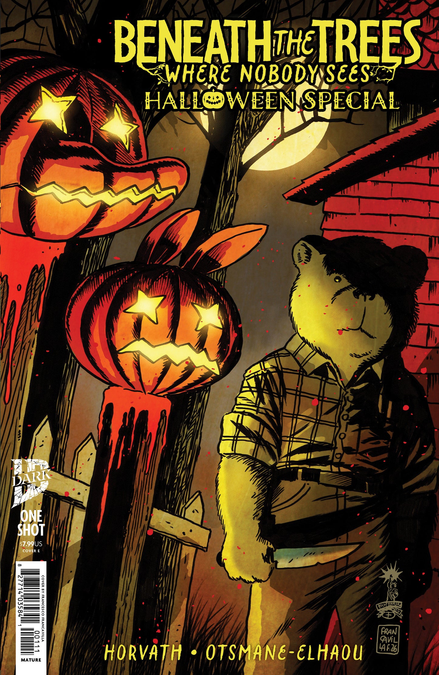 Beneath the Trees Where Nobody Sees Halloween Special Variant E (Francavilla IDW Goes Dark Variant) (Pre-Order by 08/31/26 | Est. In-Store: 10/07/26 | Ships after release)