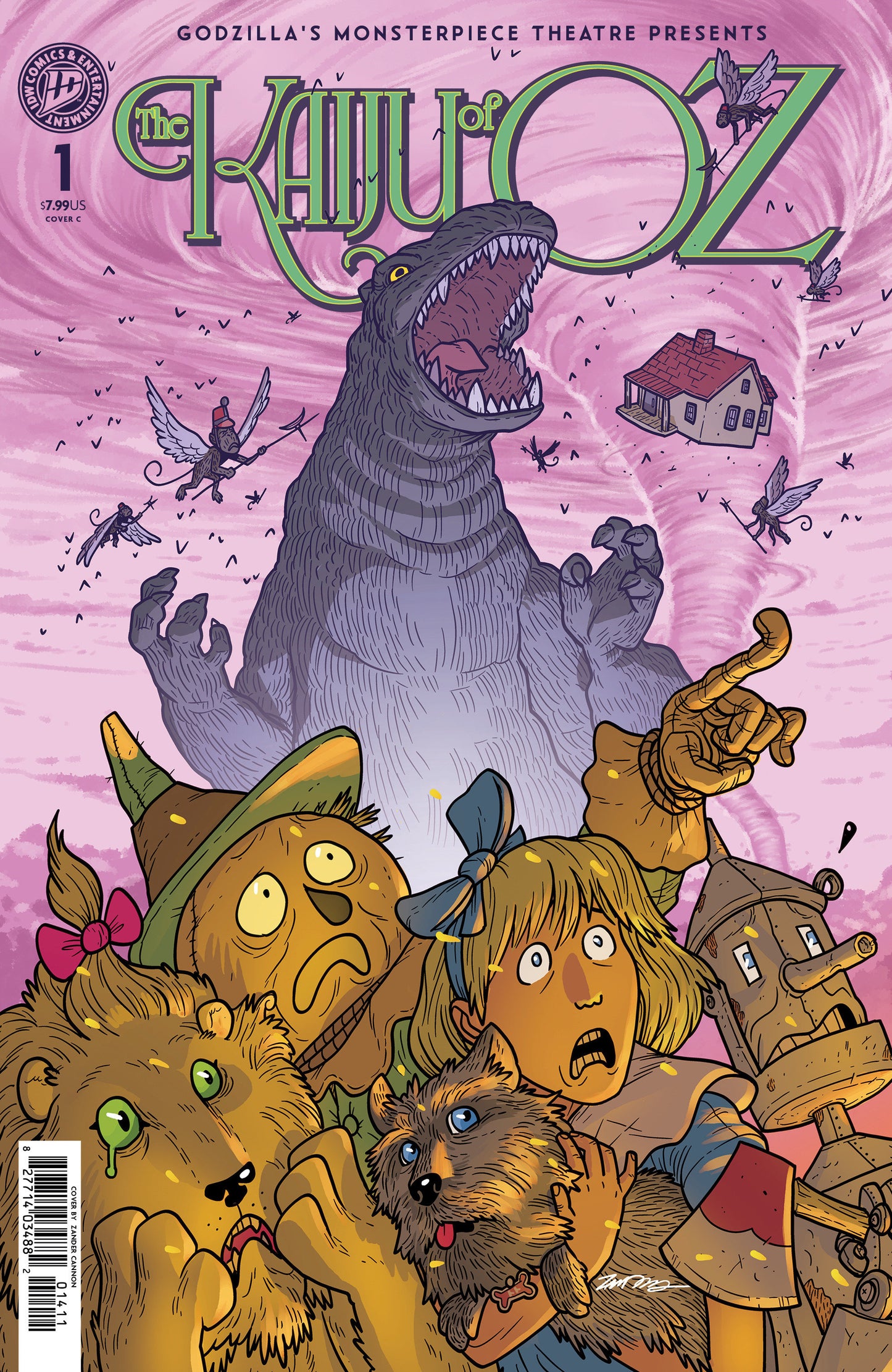 Godzilla’s Monsterpiece Theatre Presents: The Kaiju of Oz Variant C (Cannon) (Pre-Order by 08/31/26 | Est. In-Store: 10/07/26 | Ships after release)