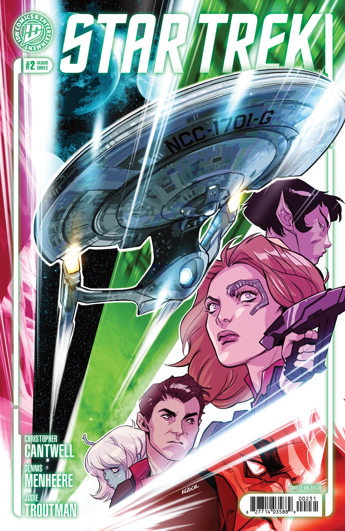 Star Trek (2026) #2 Variant C (Kerschl) (Pre-Order by 10/12/26 | Est. In-Store: 11/18/26 | Ships after release)
